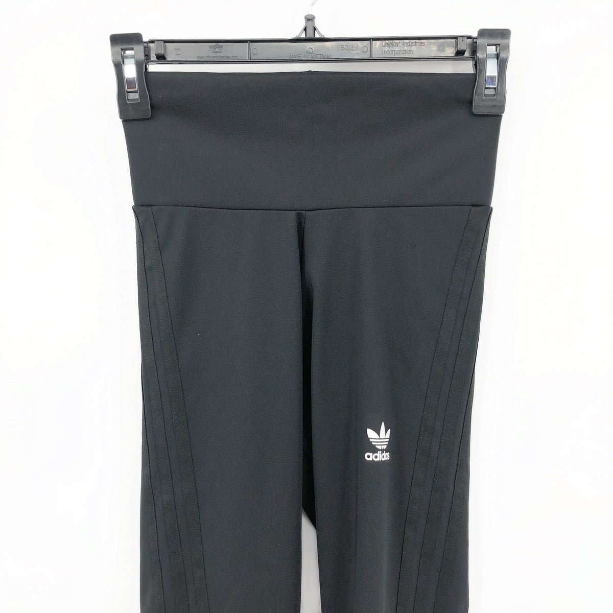 ADIDAS ORIGINALS Women's Adicolor Classics Tonal Leggings XS Black 3-Stripes NWT