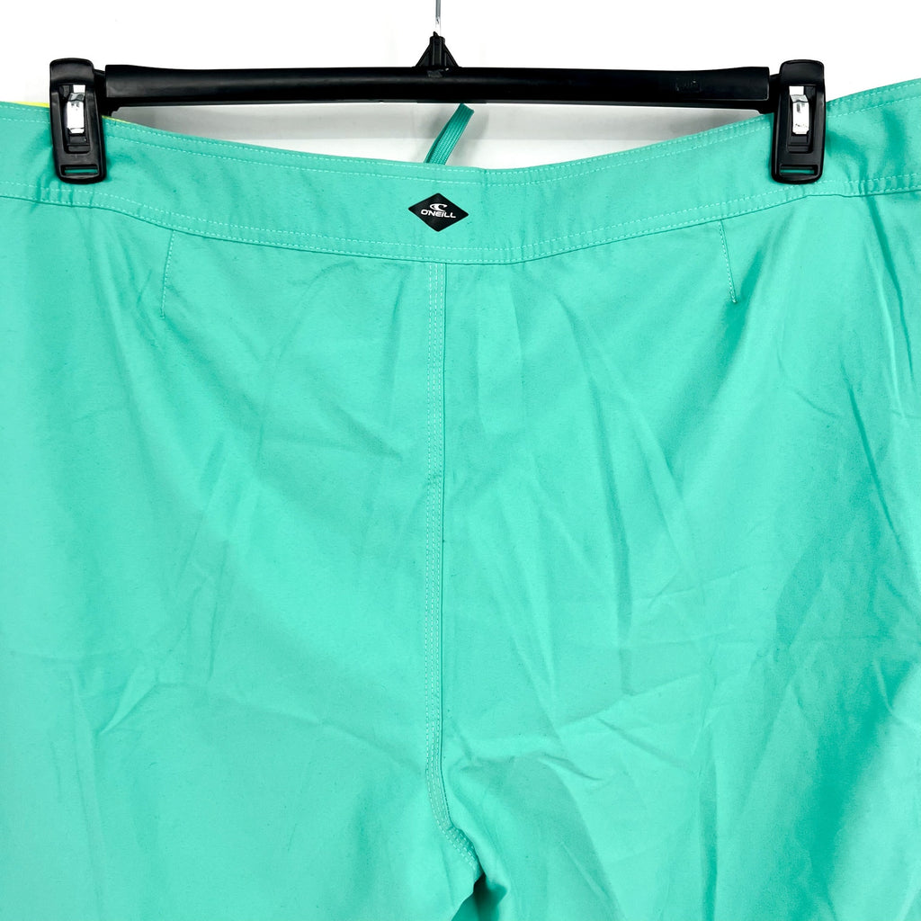 O'NEILL Mens Santa Cruz 2.0 Boardshorts Size 31 Medium Aqua Green NWT