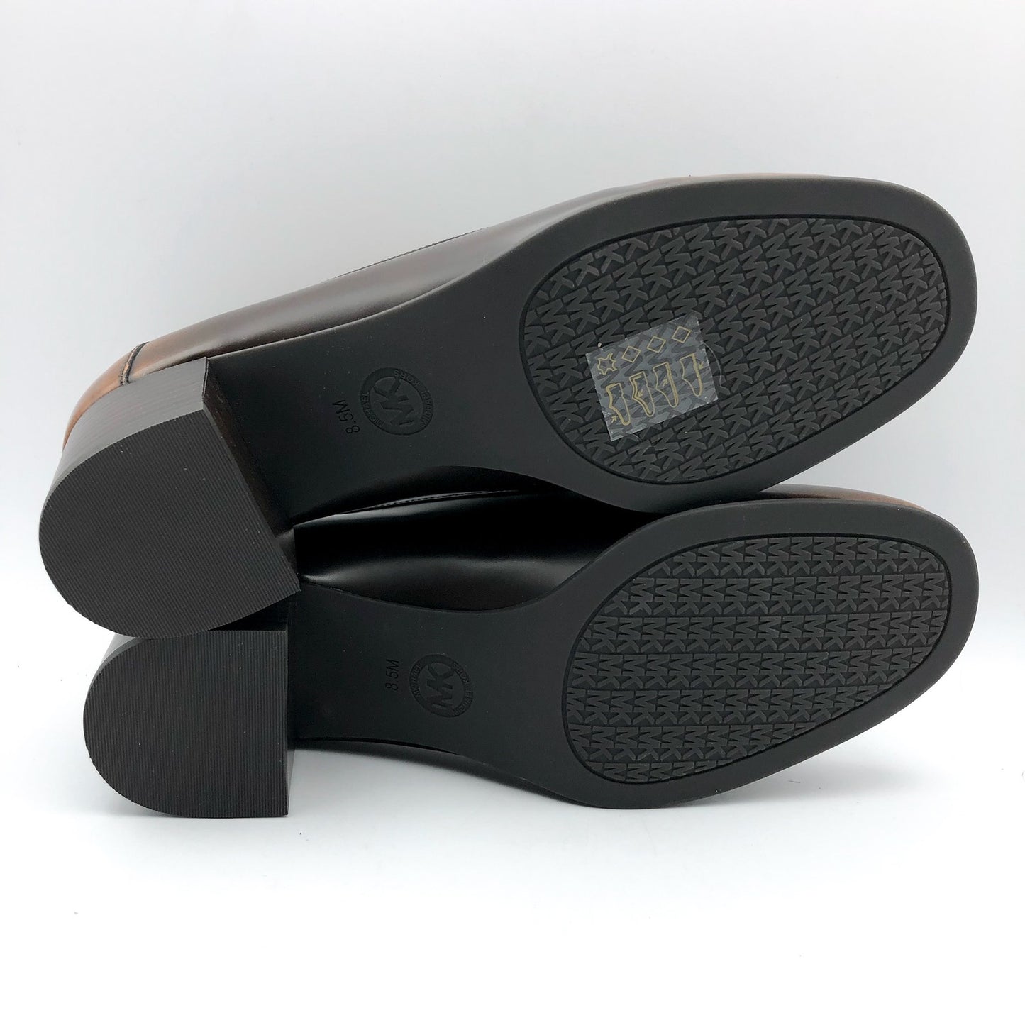 Michael Kors Womens Frances Flex Pumps US 8.5 M Brown Tan Leather Slip On NIB