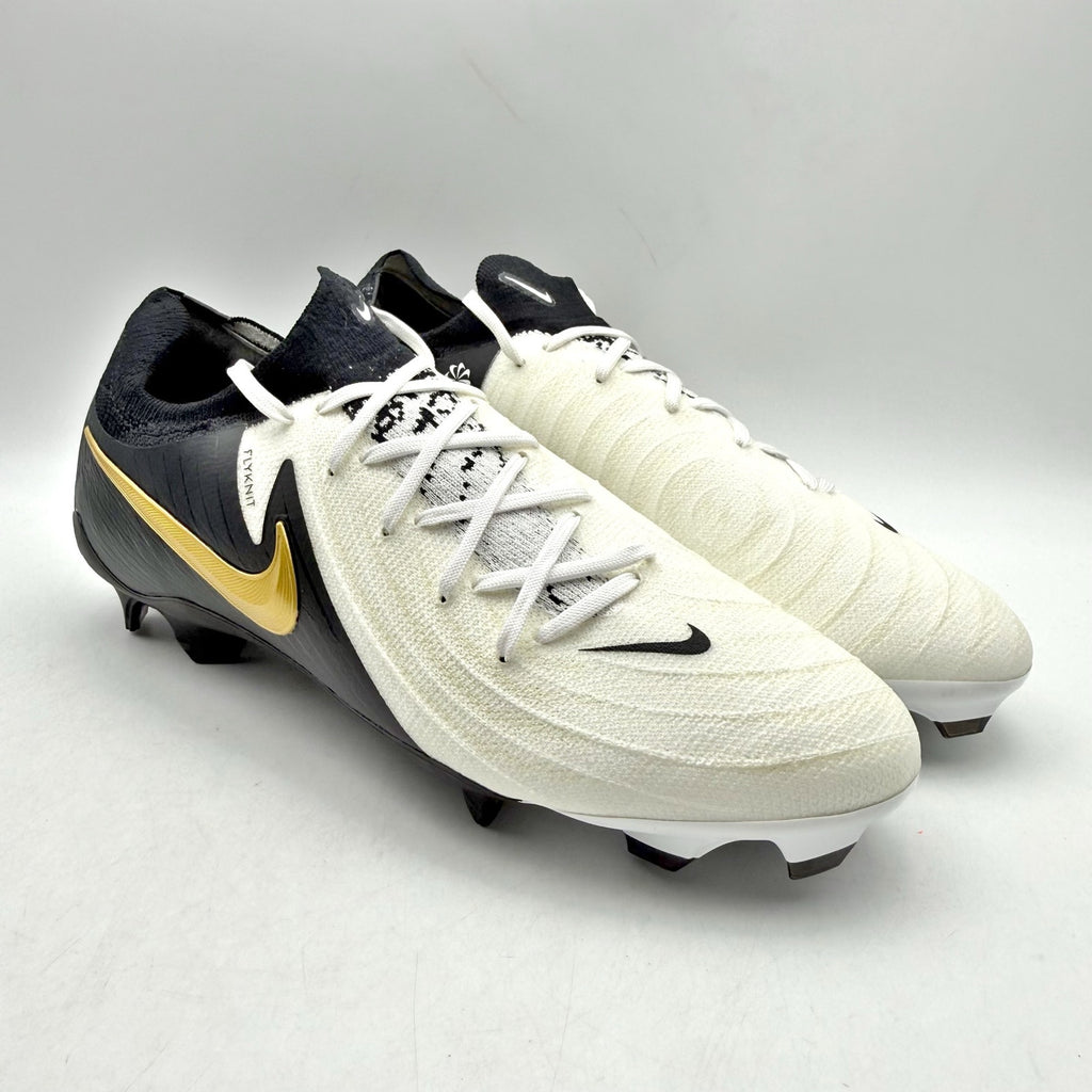Nike Mens Phantom GX II Pro FG Soccer Cleats US 7.5 Black White FJ2563-100 NWOB
