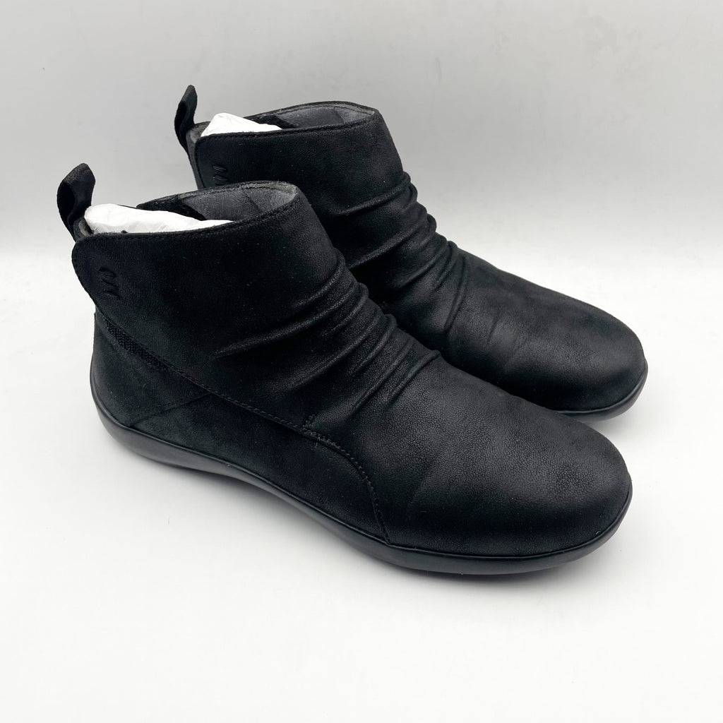 Anodyne Womens No. 91 Casual Boots US 8.5M EU 38.5 Black Vegan Leather NIB