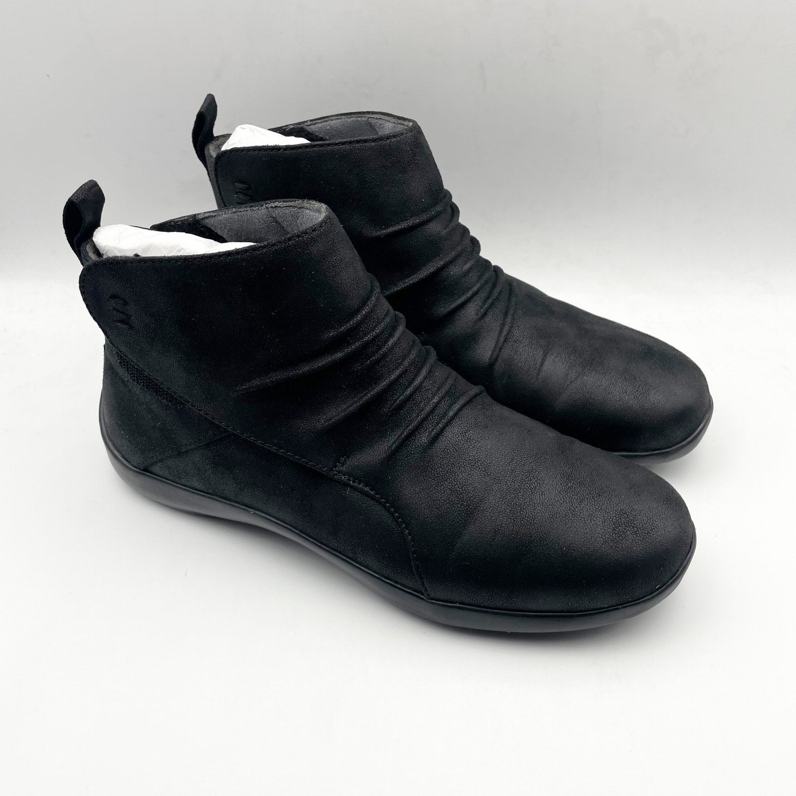Anodyne Womens No. 91 Casual Boots US 8.5M EU 38.5 Black Vegan Leather NIB