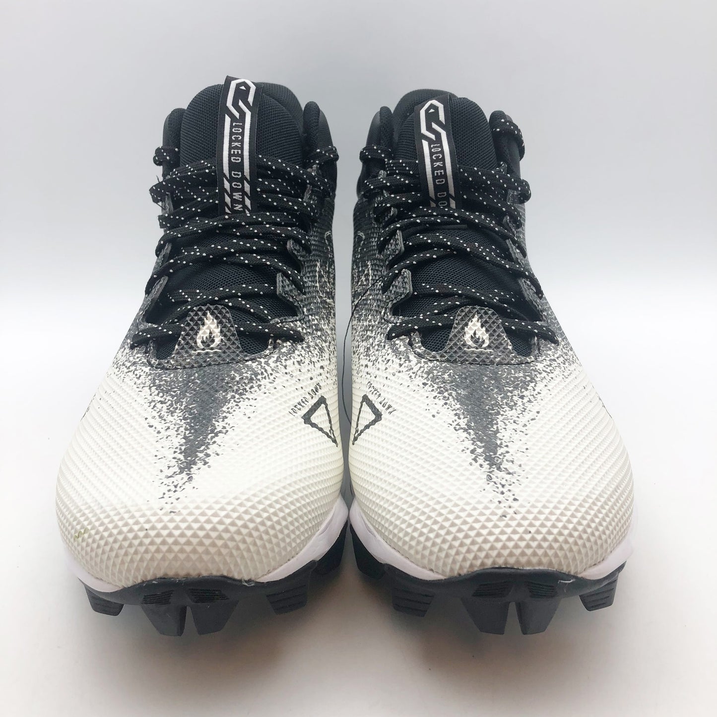 Under Armour Men's Spotlight Franchise RM 2.0 Wide Football Cleats 11 Black NWOB