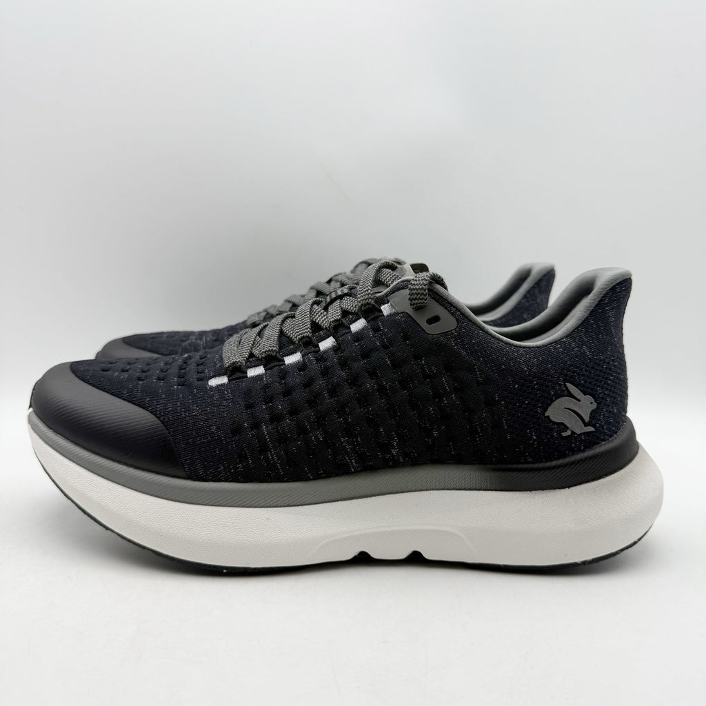 Rabbit Womens Dream Chaser Running Shoes Size 8 Black EU 38.5 Athletic NIB