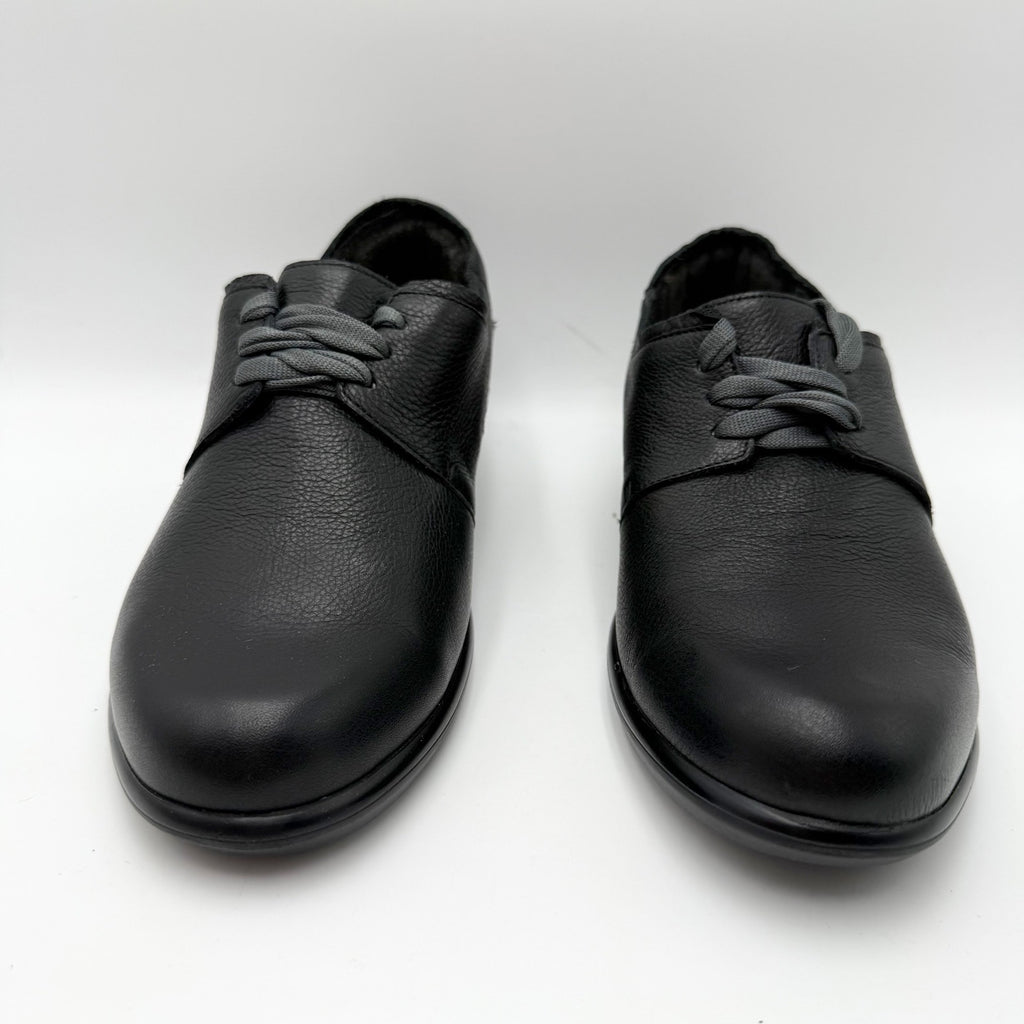 Naot Womens Blizzard Oxford Shoes US 9 EU 40 Black Leather NWOB