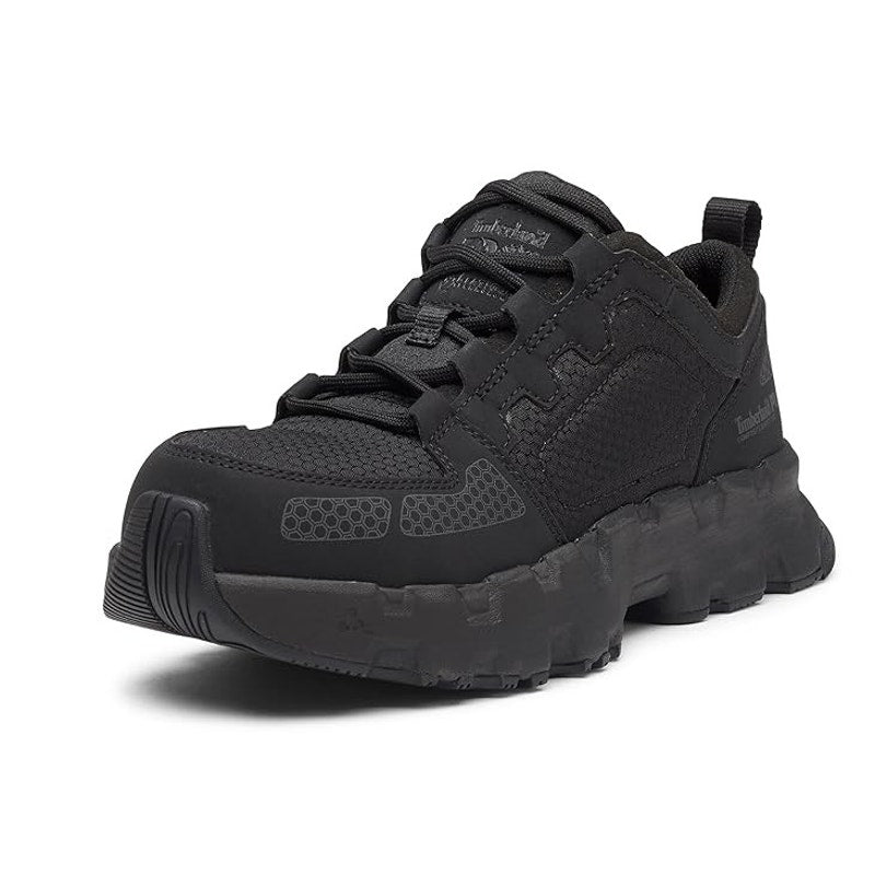 Timberland Pro Womens Powertrain EV CT Work Sneakers Size 8.5 Black Comp Toe NIB