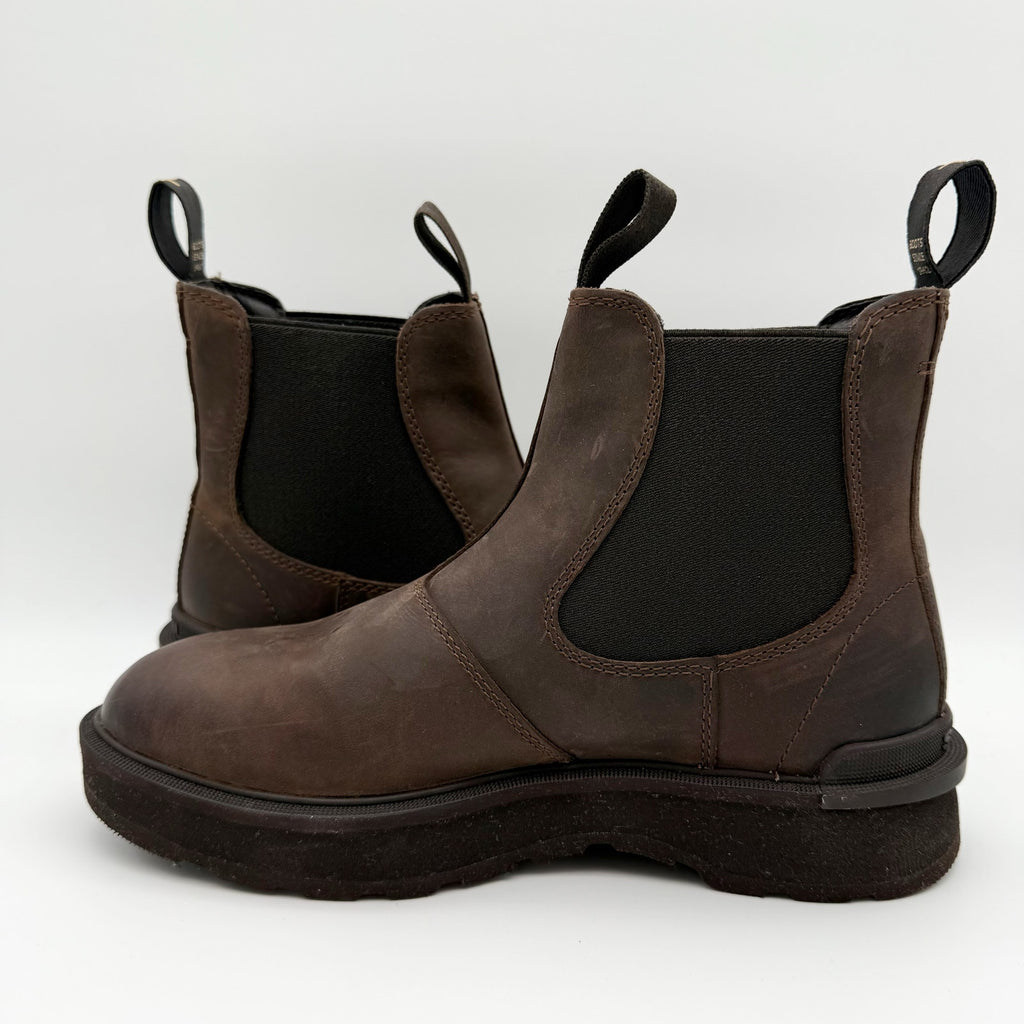 Sorel Womens Hi-Line Chelsea Ankle Boots US 7.5 Brown Leather Waterproof NIB