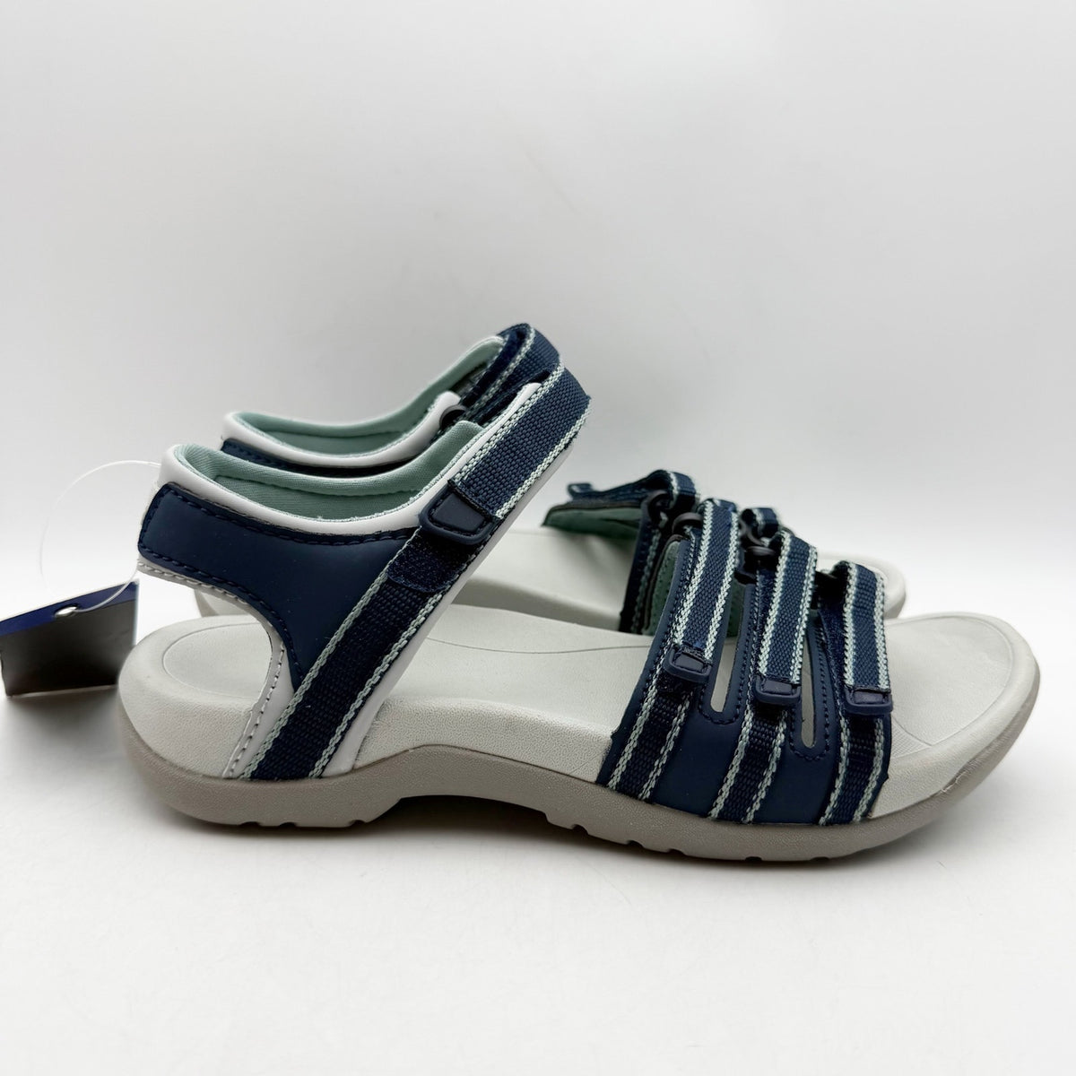 Viakix Womens Napali Hiking Sandals Size 6 EU 37 Blue White Waterproof NIB