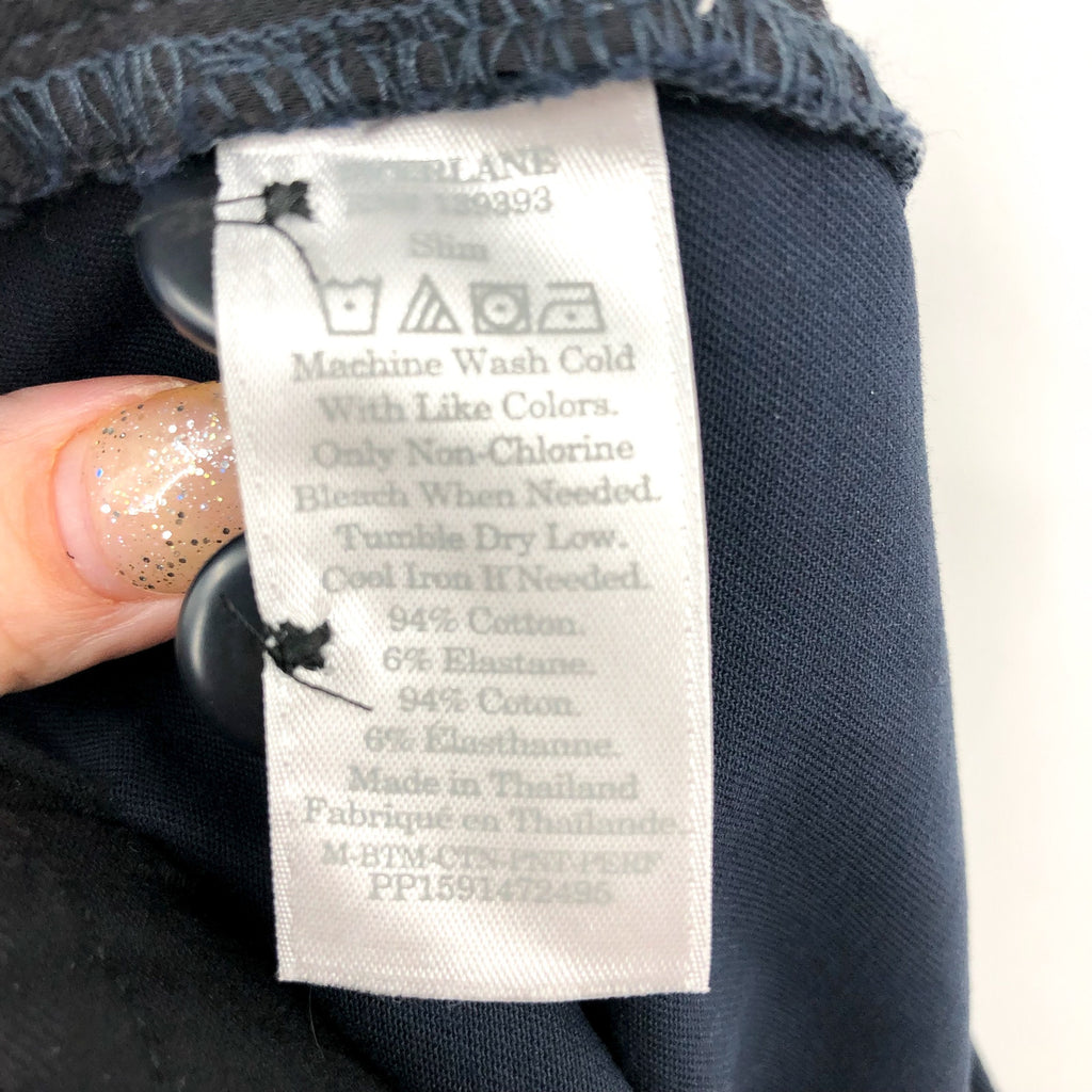 EVERLANE UNIFORM Men's Performance Slim Fit Chino Pants 33x30 Deep Navy Blue NWT