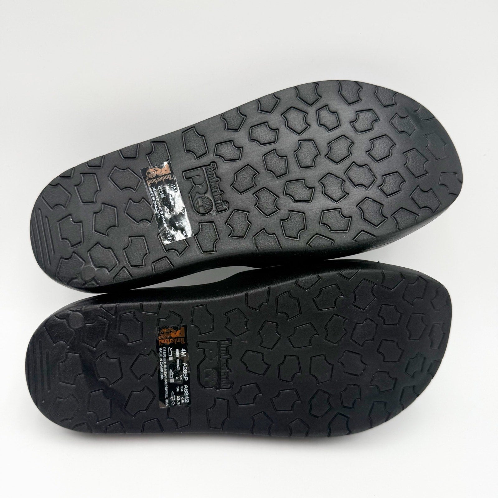 Timberland PRO Anti-Fatigue Slide Sandals Mens 4 WOMENS 5.5 Black NIB