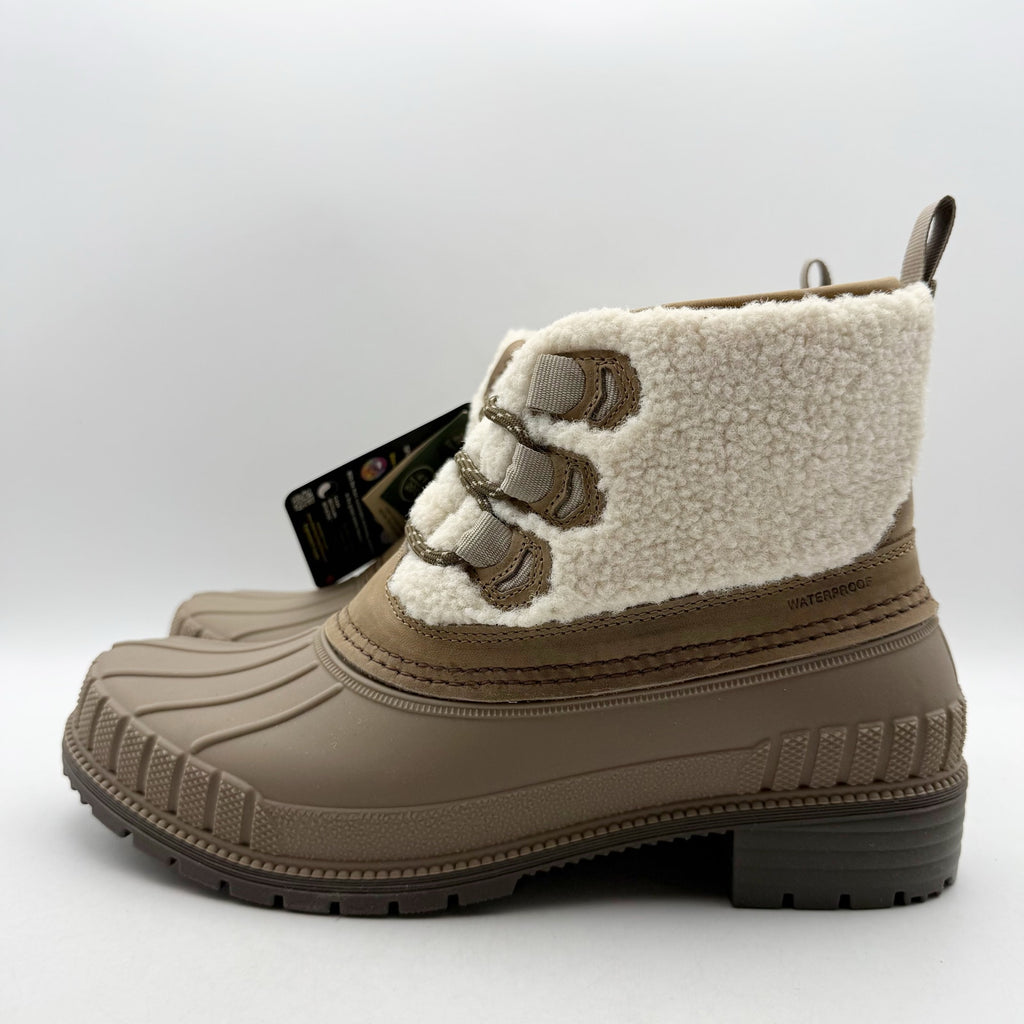 Kamik Womens Sienna Lo Winter Boot US 10 EU 41 Grey Leather WP Insulated NIB