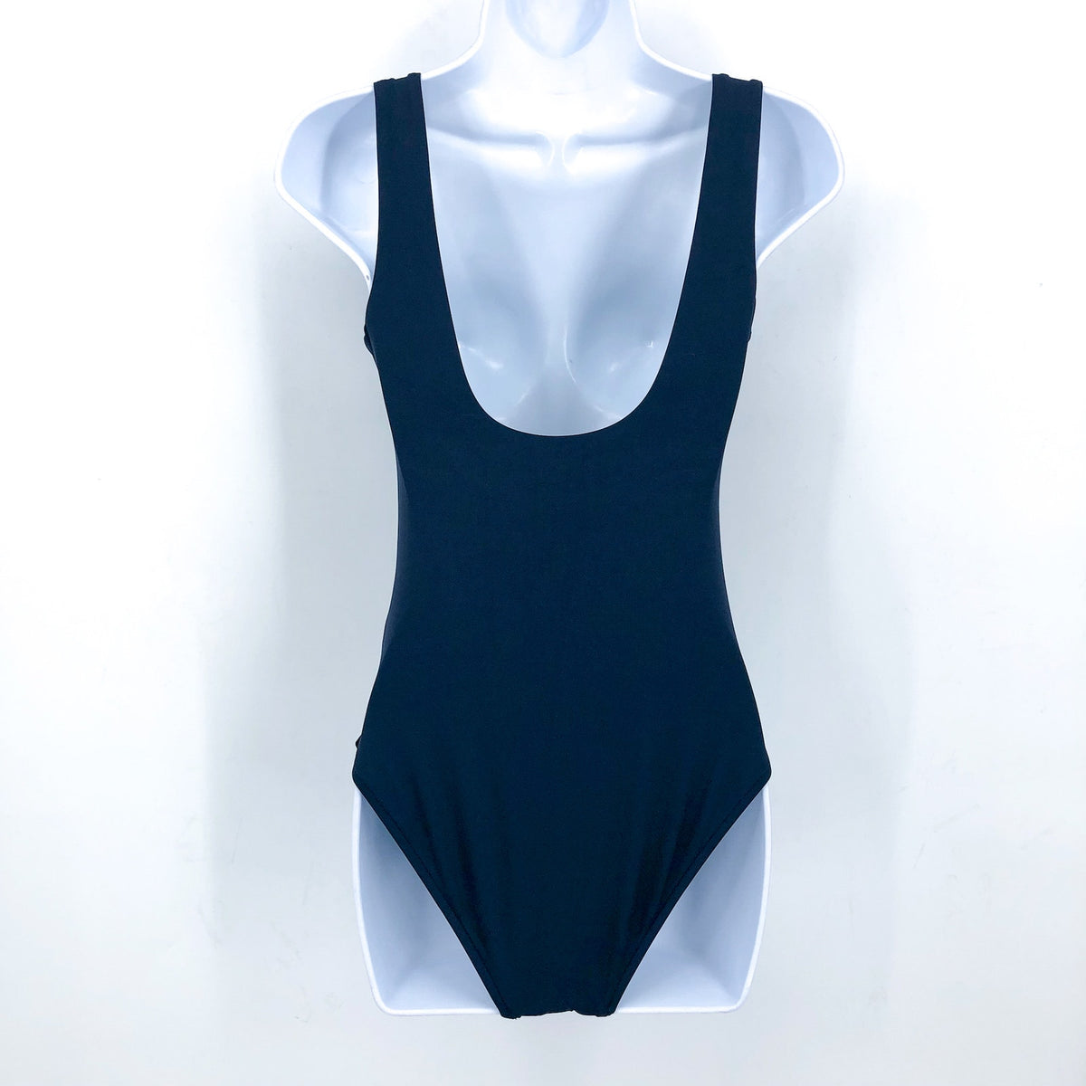 SEAFOLLY Collective One Piece Swimsuit Size 4 DD Blue True Navy Ring Detail NWT
