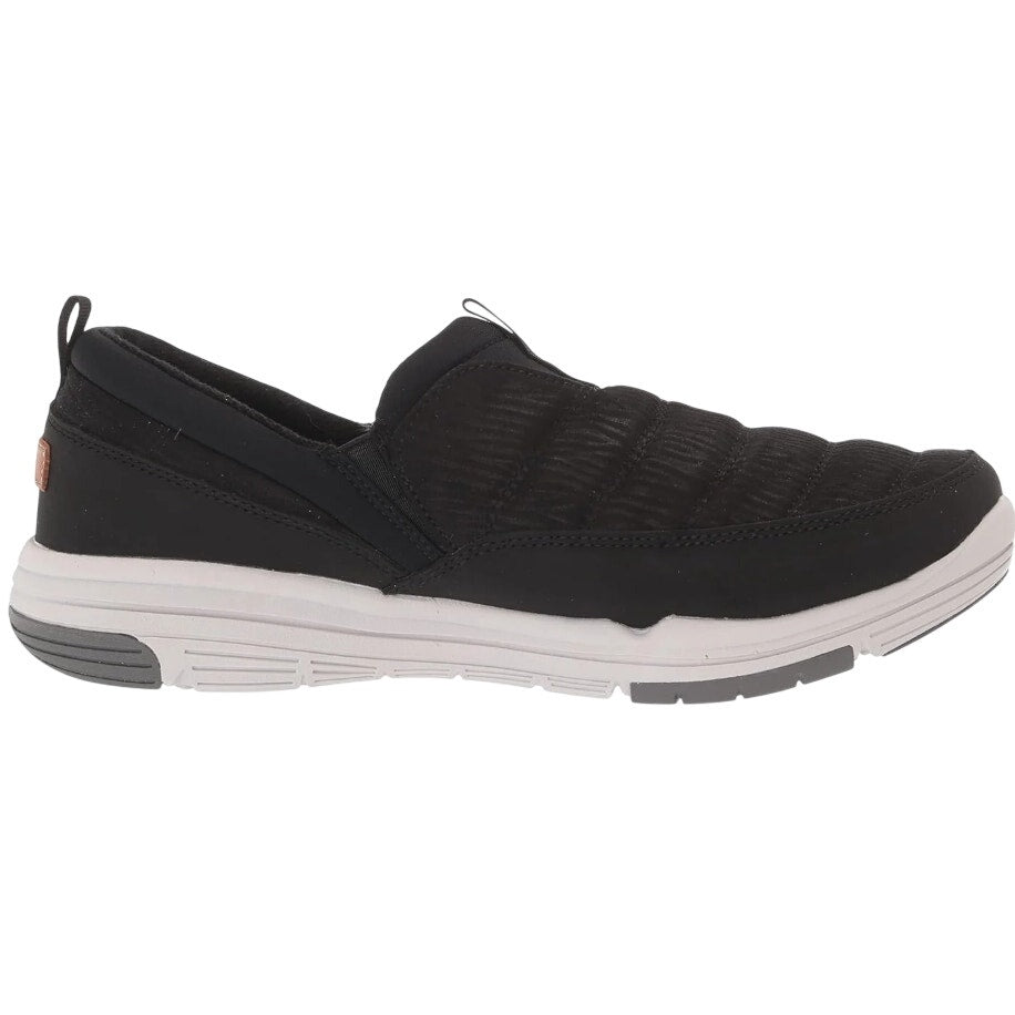 Ryka Womens Adel Sneakers Size 9 Wide Black Slip On Water Resistant NIB