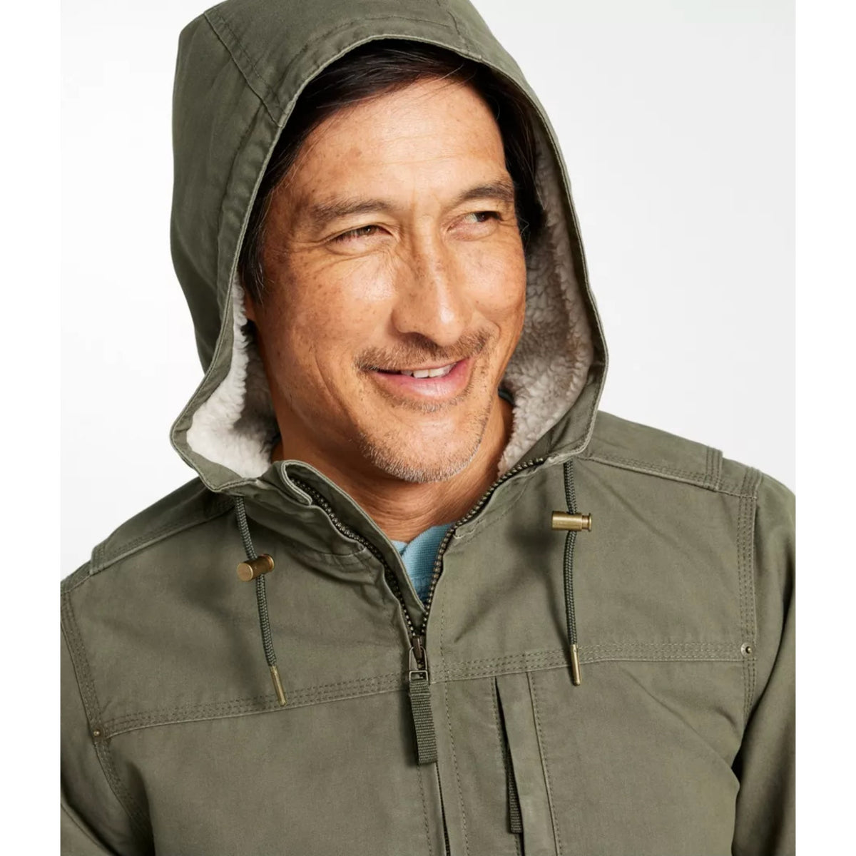 L.L BEAN Men's Bean's Insulated Utility Hoodie Jacket XL Dark Loden Green NWT
