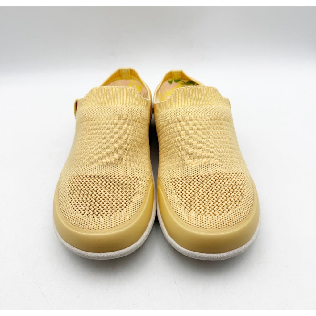 Spenco Women's Blissful Casual Shoes Size 6 Sundress Yellow Slip On Mule NIB