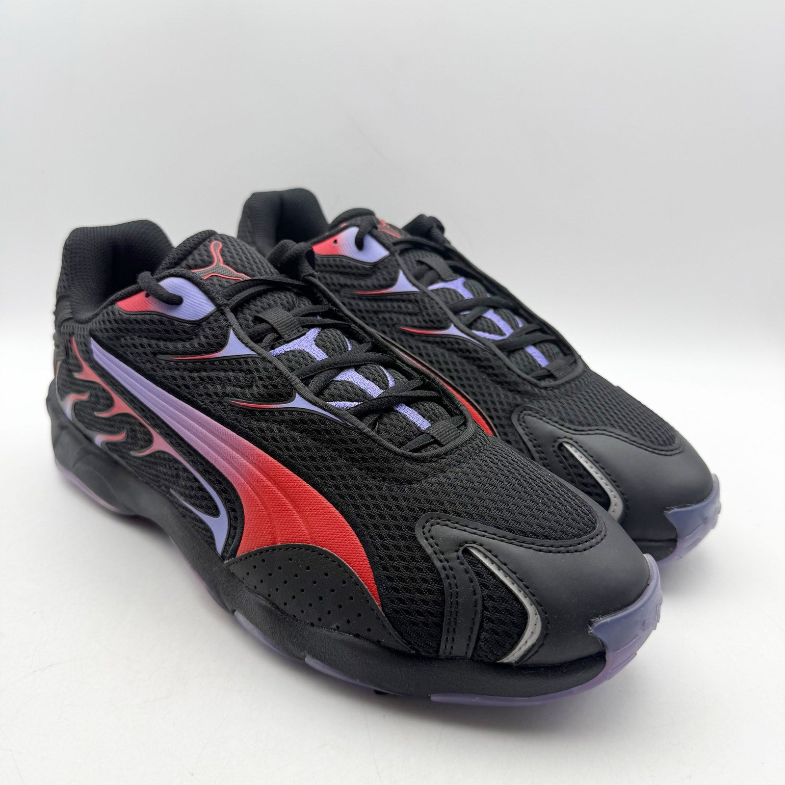 PUMA Mens Inhale Athletic Shoes Size 10.5 EU 44 Black Red NIB