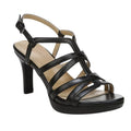 Naturalizer Womens Baylor Heeled Sandals US 8 Wide EU 38.5 Black NWOB