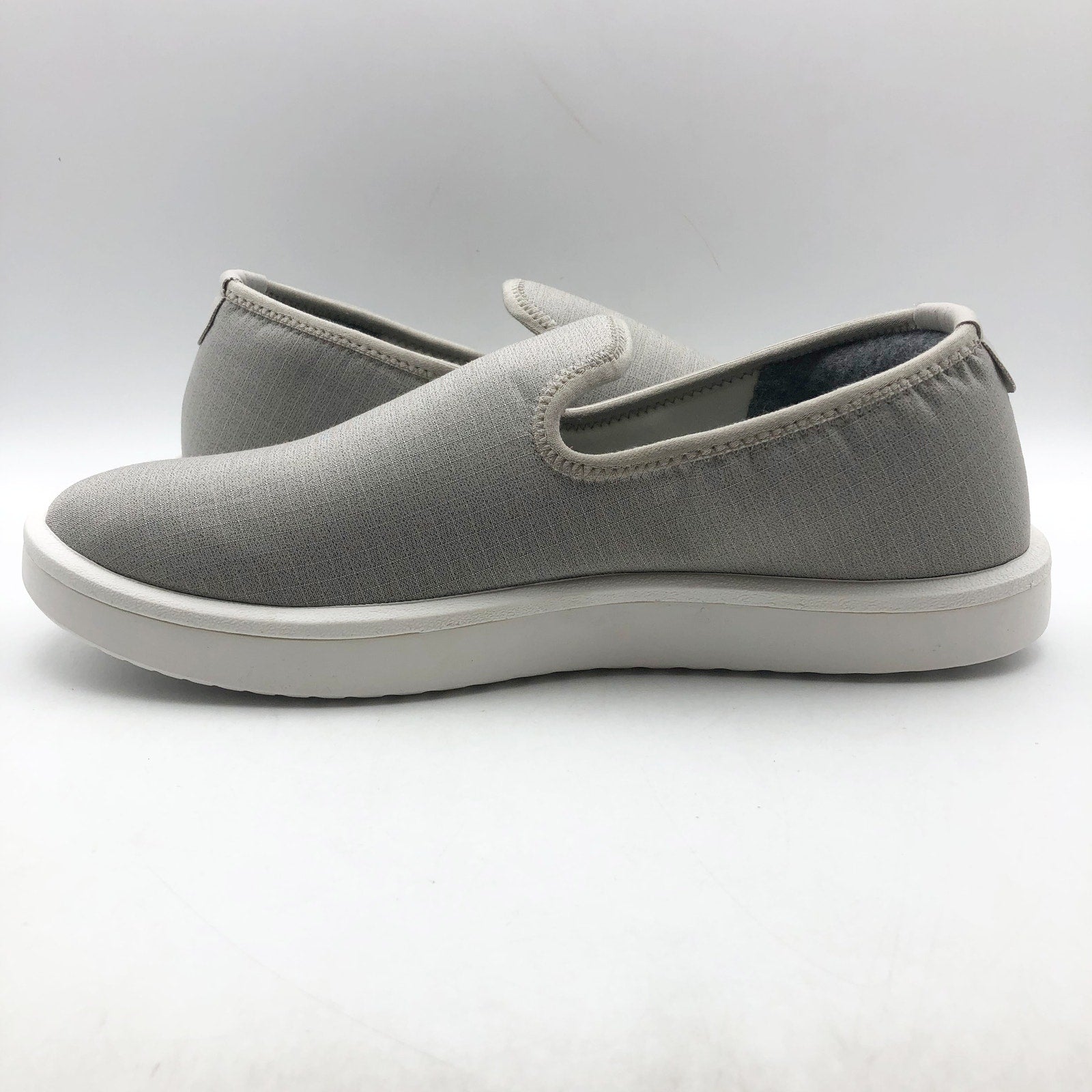 AllBirds Mens Wool Lounger Sneakers US 8 EU 40.5 Pewter Grey Woven Slip On NIB