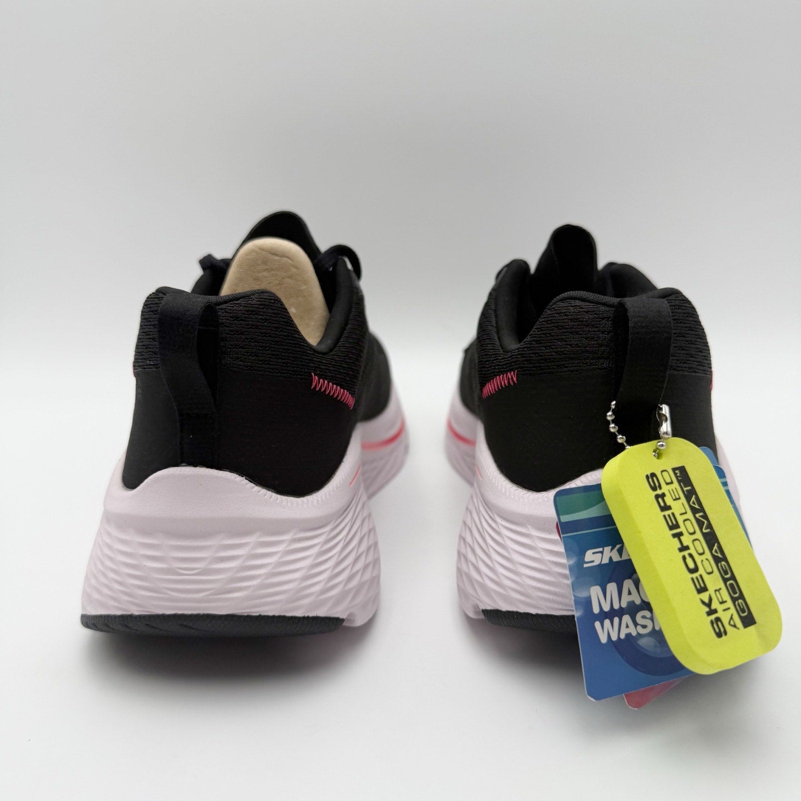 Skechers Womens Max Cushioning Elite 2.0 Athletic Shoes Size 6.5 Black Pink NWT