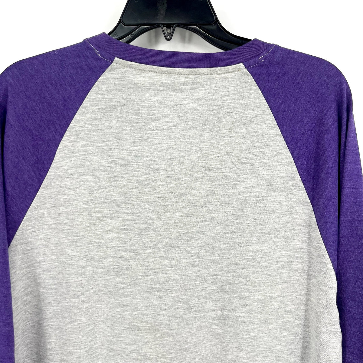 COLLOSEUM Mens East Carolina Pirates Baseball Tee Medium Grey Purple NWT