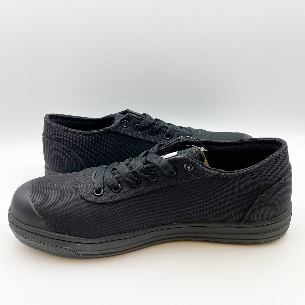 Avenger Mens Blade Low Work Shoes 9 WIDE Black Comp Toe A123 SR EH NIB