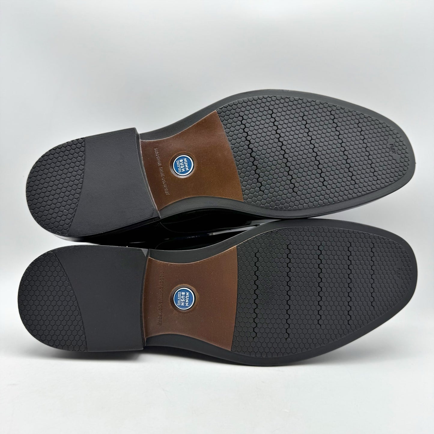 Nunn Bush Mens Centro Formal Flex Plain Toe Oxford Shoes 12 M EU 45 Black NIB