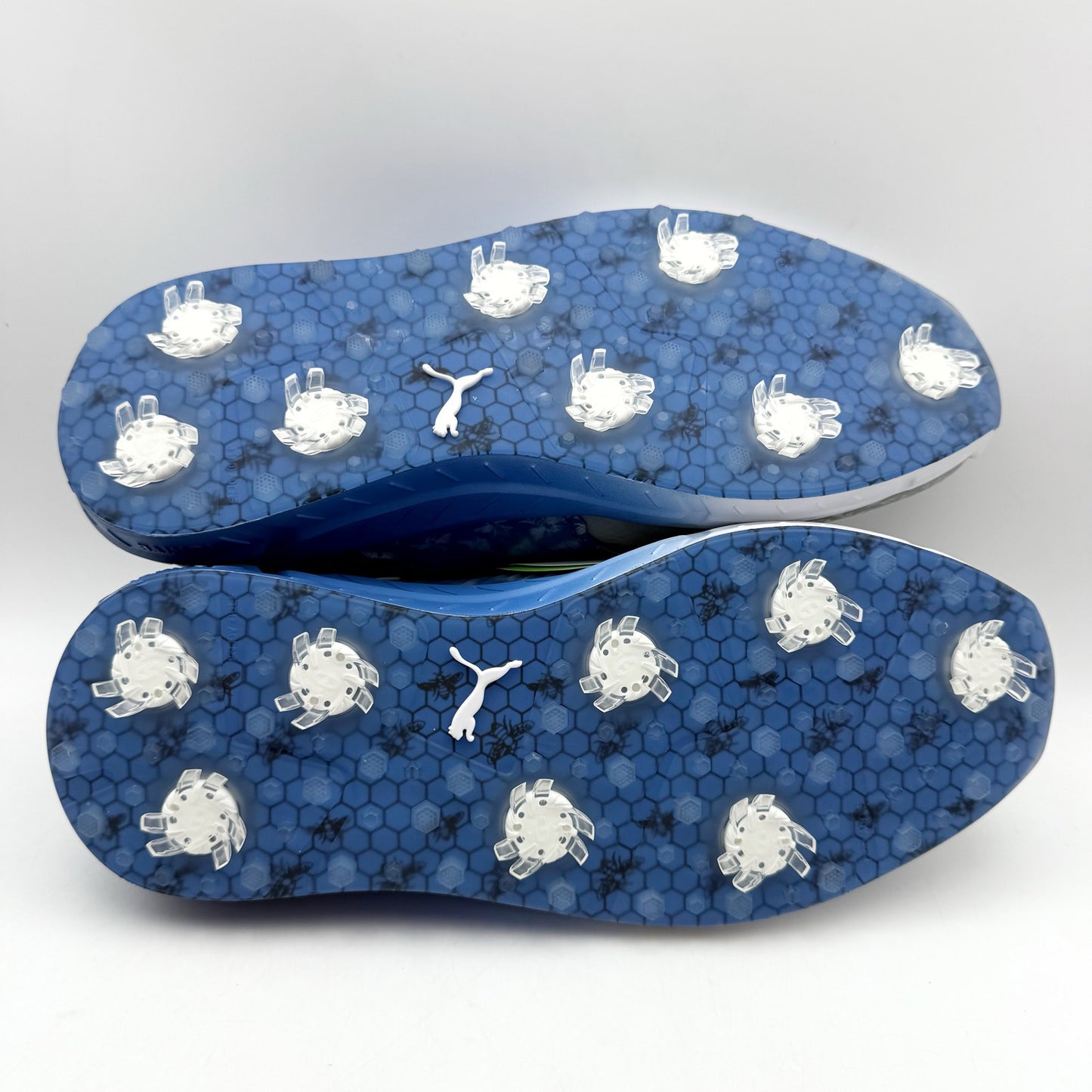 Puma Mens Ignite Pollination Golf Sneakers US 9 M EU 42 Blue Grey Athletic NWOB