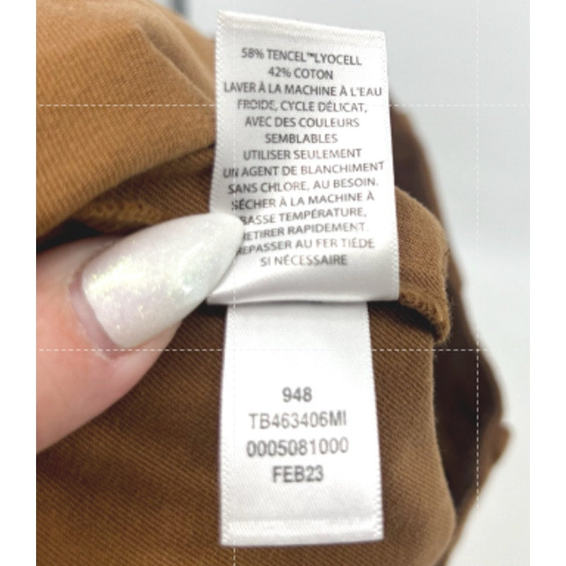 TREASURE AND BOND Womens Utility Cargo Pants Size 4 Brown Cotton Blend NWT
