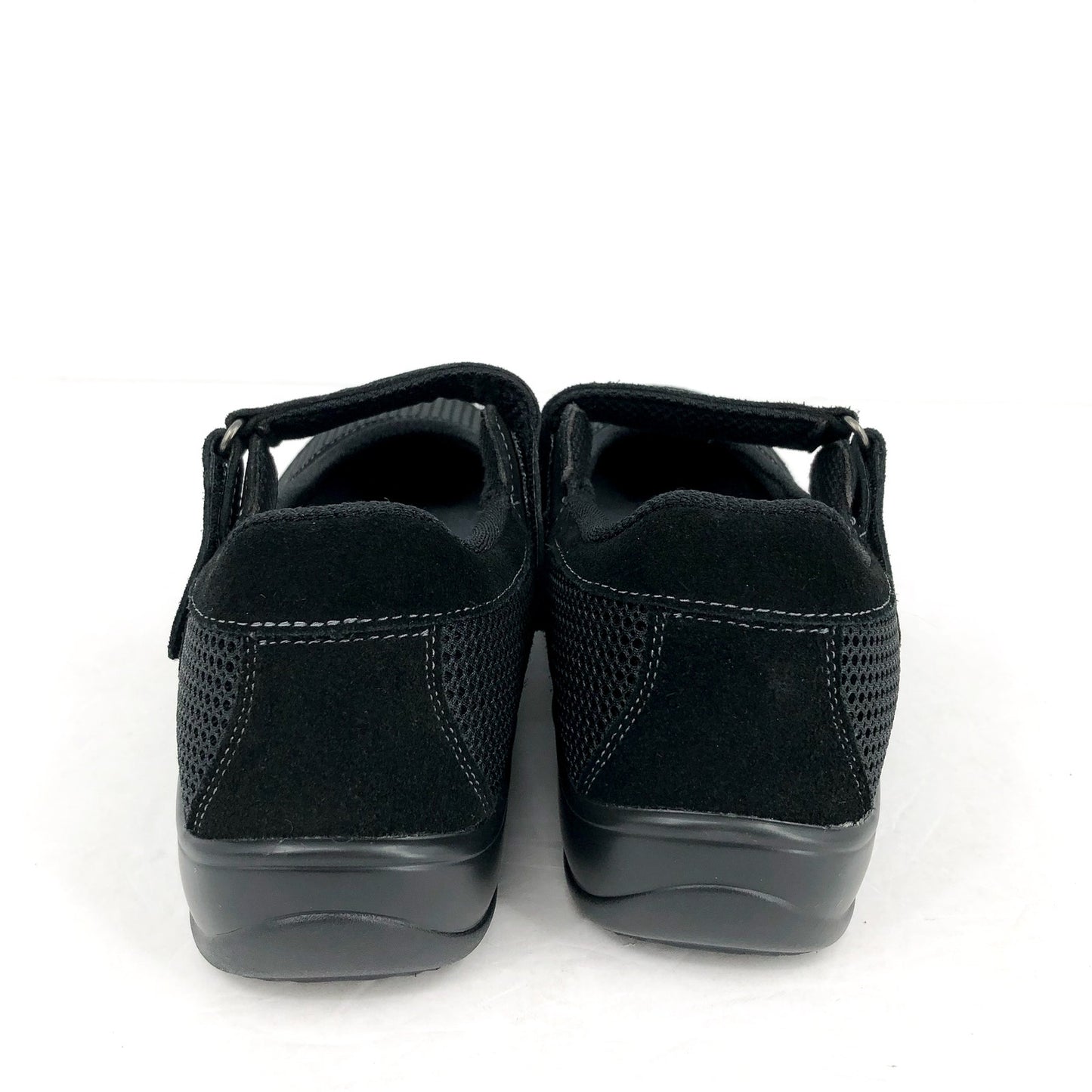 ORTHOFEET Womens Chattanooga Mary Jane Flat US 11 Narrow Black Suede NIB