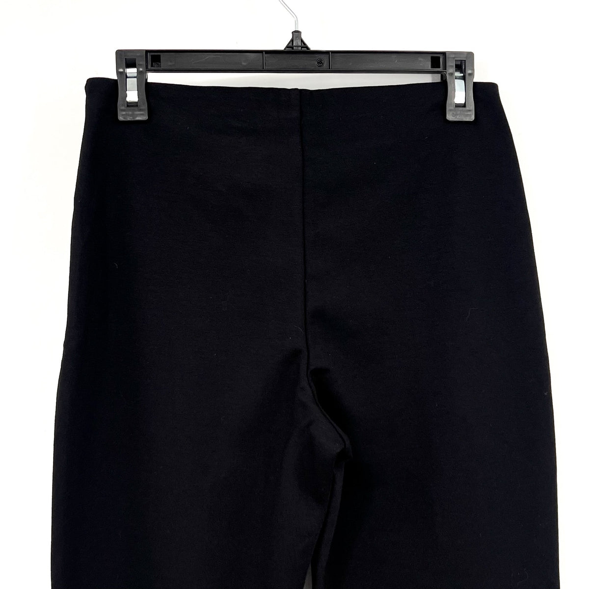 EVERLANE Women's The Dream Kick Flare Pants Medium Black Flat Front NWT