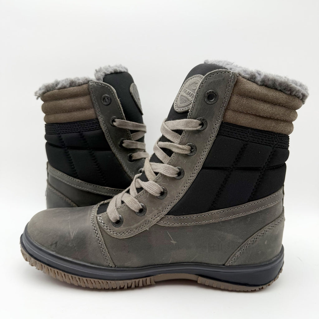 Pajar Mens Canada Trooper 3.0 Ankle Boots EU 40 US 7 Grey Black Waterproof NIB