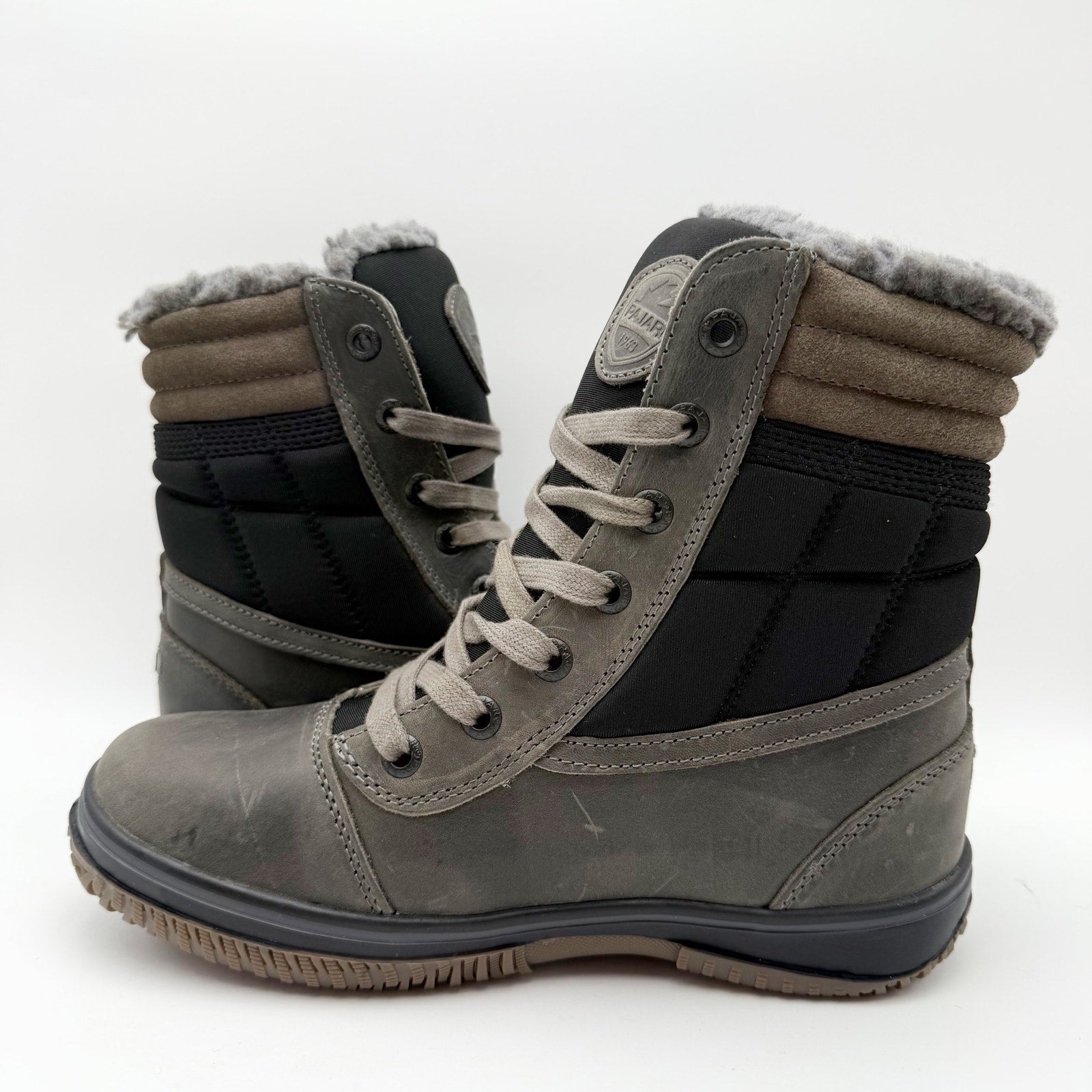 Pajar Mens Canada Trooper 3.0 Ankle Boots EU 40 US 7 Grey Black Waterproof NIB
