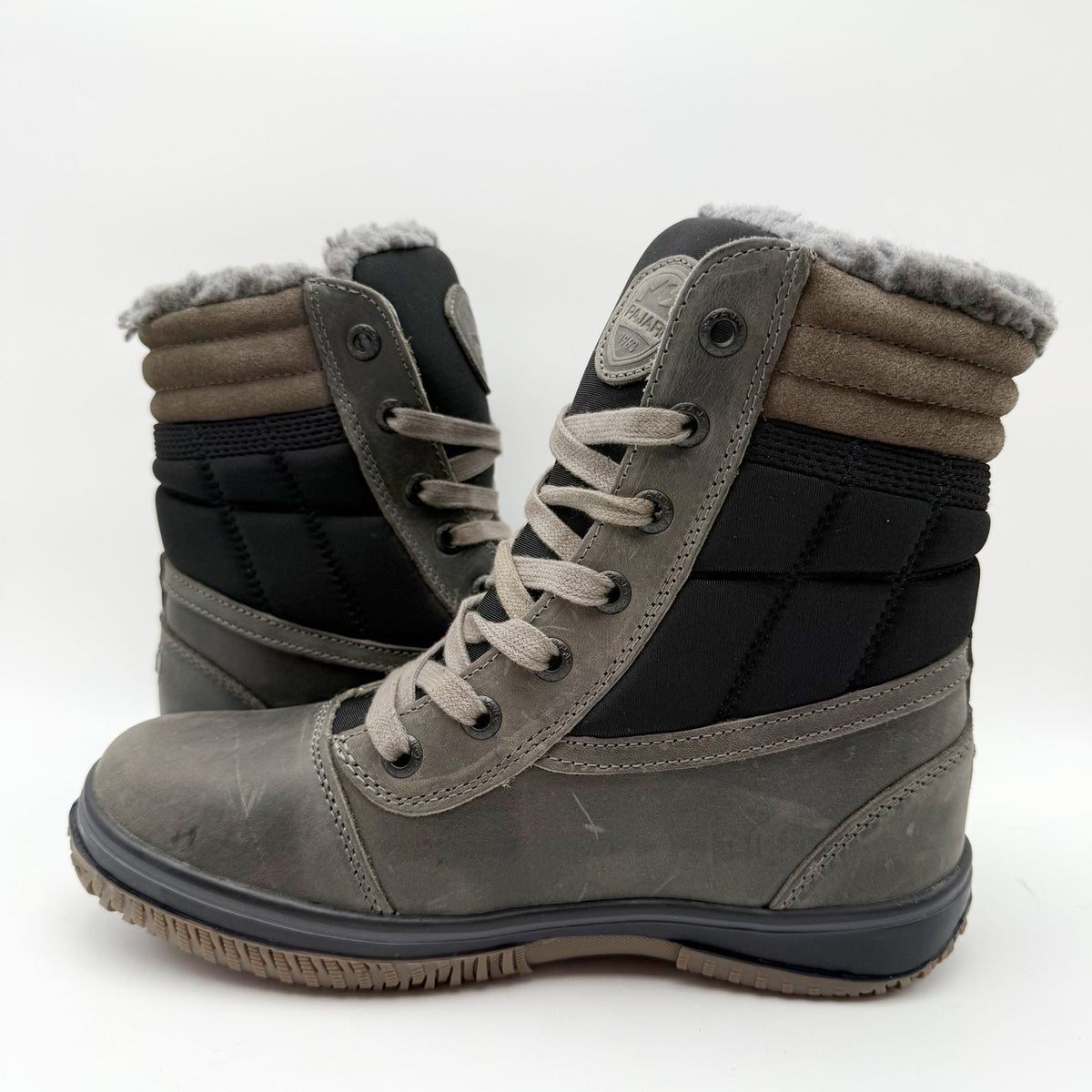 Pajar Mens Canada Trooper 3.0 Ankle Boots EU 40 US 7 Grey Black Waterproof NIB