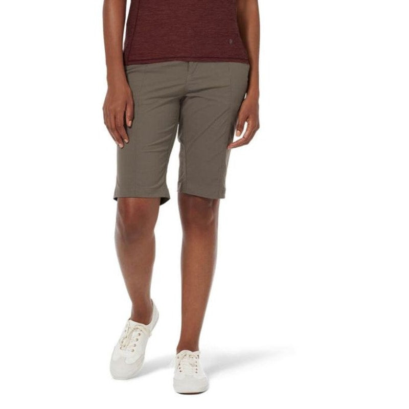 ROYAL ROBBINS Women's Discovery Bermuda Shorts Size 8 Falcon Brown NWT