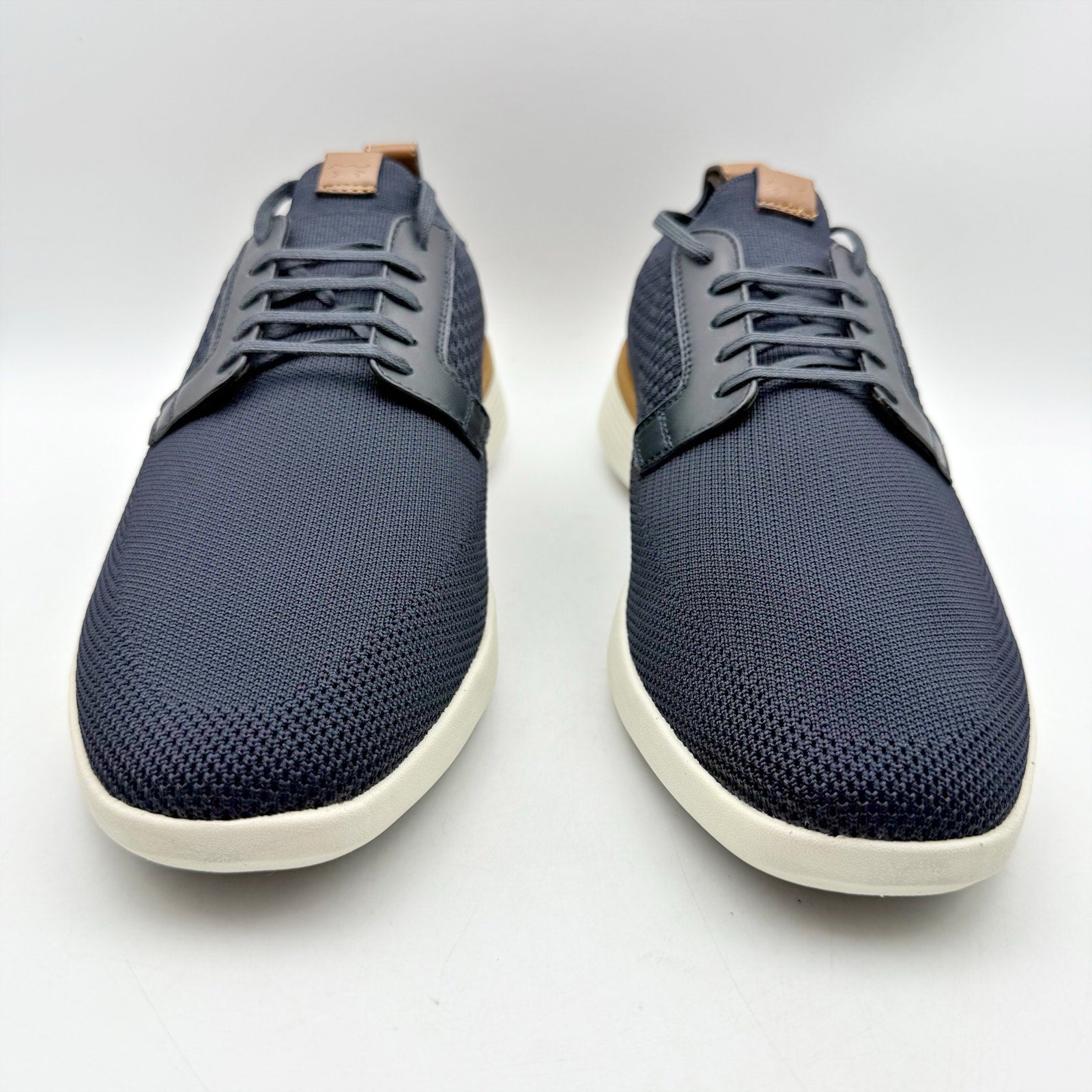 Wolf & Shepherd Swiftknit Derby Sneakers WOMENS 8 MENS 6 Navy Blue Knit NIB