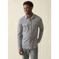 FAHERTY Men's Legend Sweater Shirt XS Black White Encinitas Gingham Check NWT