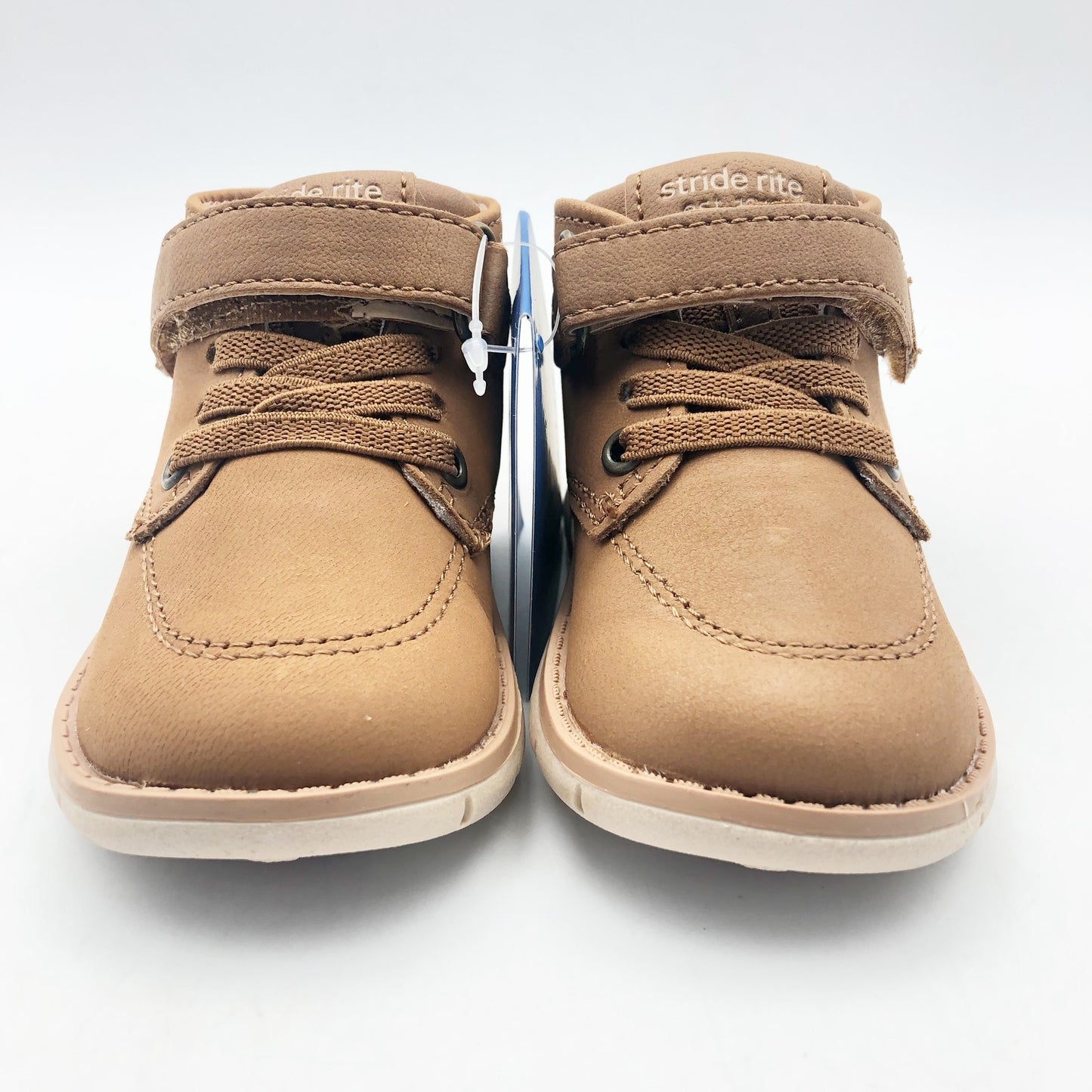 Stride Rite SRT Quinn Hazel Boy Boots Size 5 Brown Kids Shoe NIB