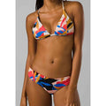 PRANA Women's Gemma Hipster Bikini Bottoms Large Tropics Floral Reversible NWT