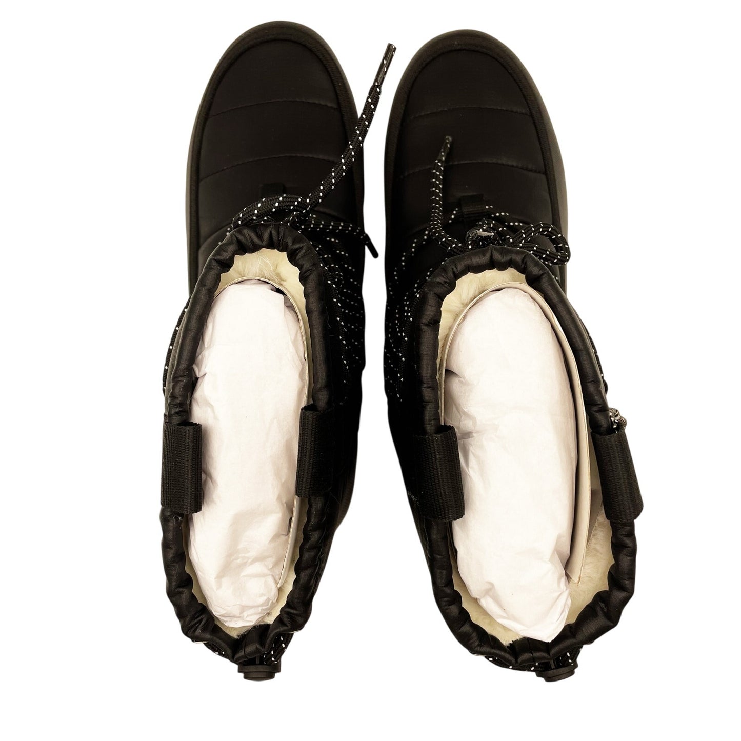 J/Slides Women's Nylon Will Boots Size 8 Black Outdoor Winter & Snow NIB