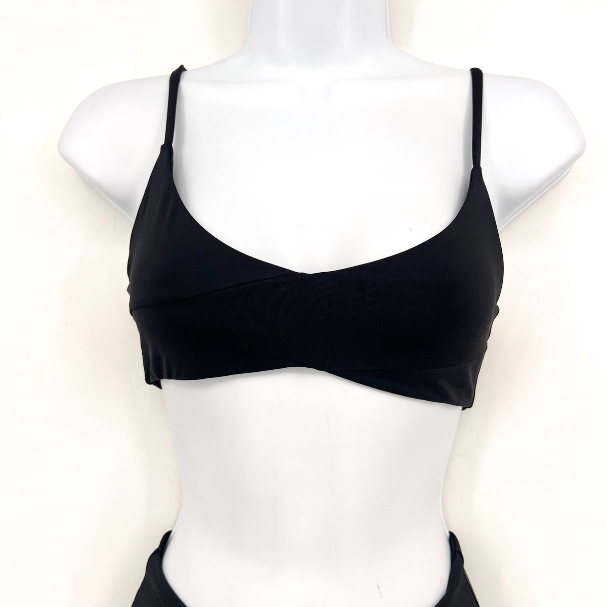 L*SPACE Women's High Tide Bikini Swim Set Small Black Stretch Adjustable NWT