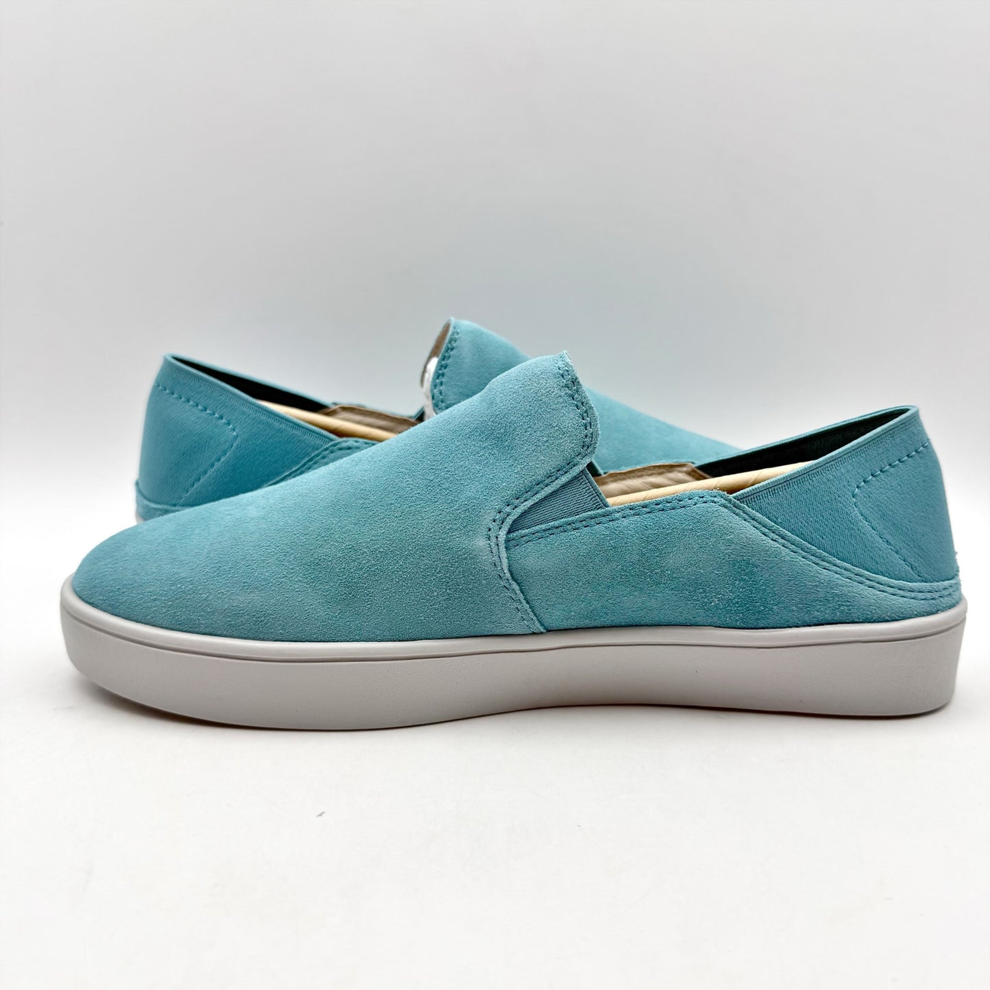 Waco Shoe Company Womens Saylor Slip On Shoes US 8 D EU 38.5 Blue Leather NIB