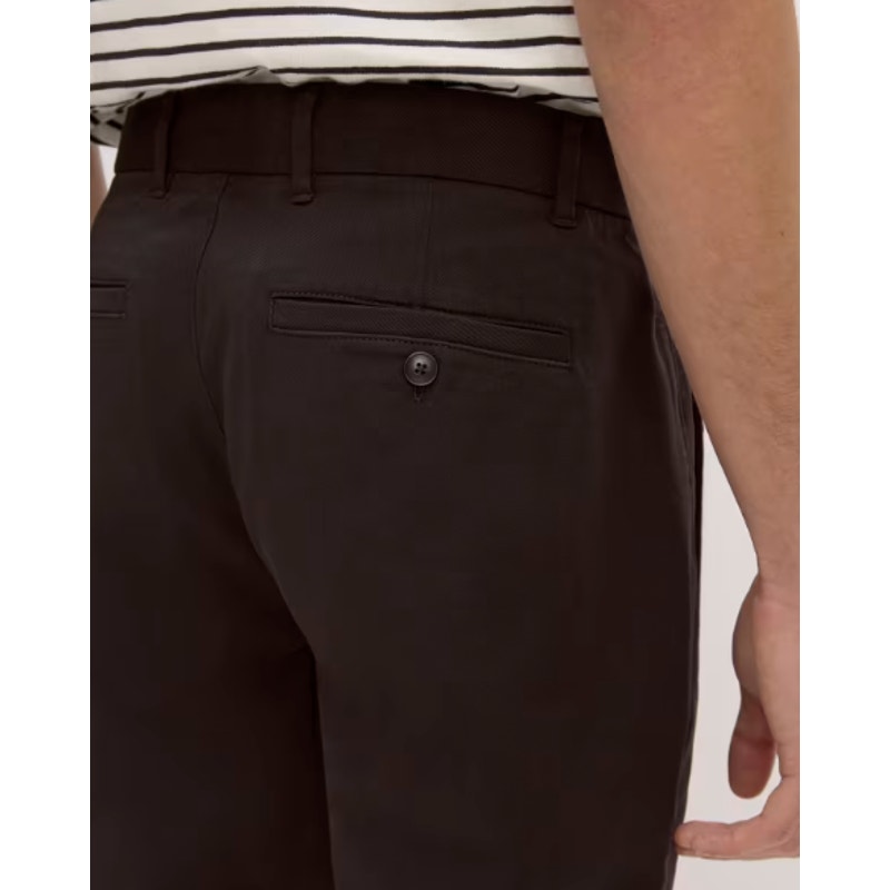 Everlane Uniform Men's Performance Chino Pants 33 X 28 Black Flat Front NWT