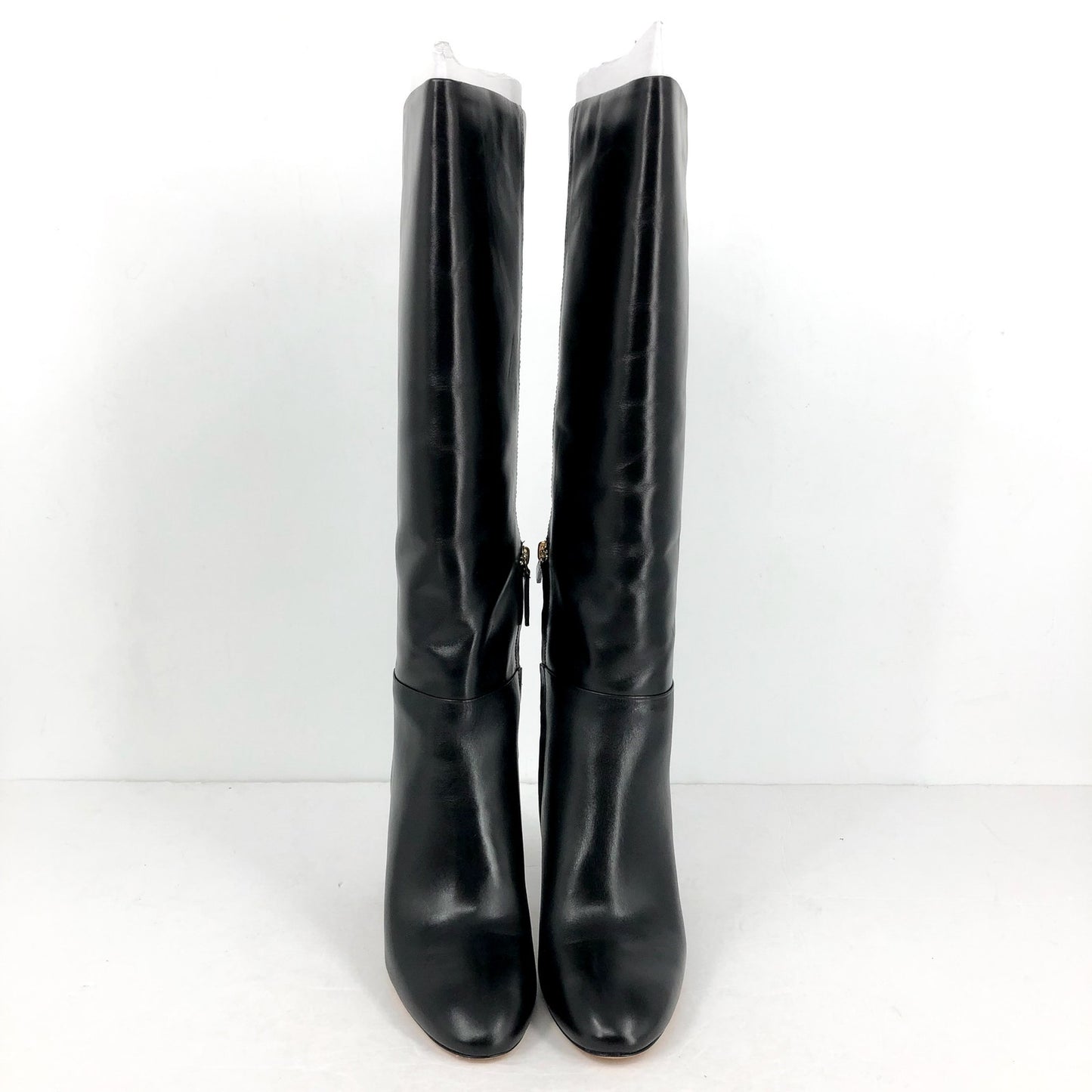 KATE SPADE Women's Colby Tall Boots Size 9B EU 39.5 Black Leather