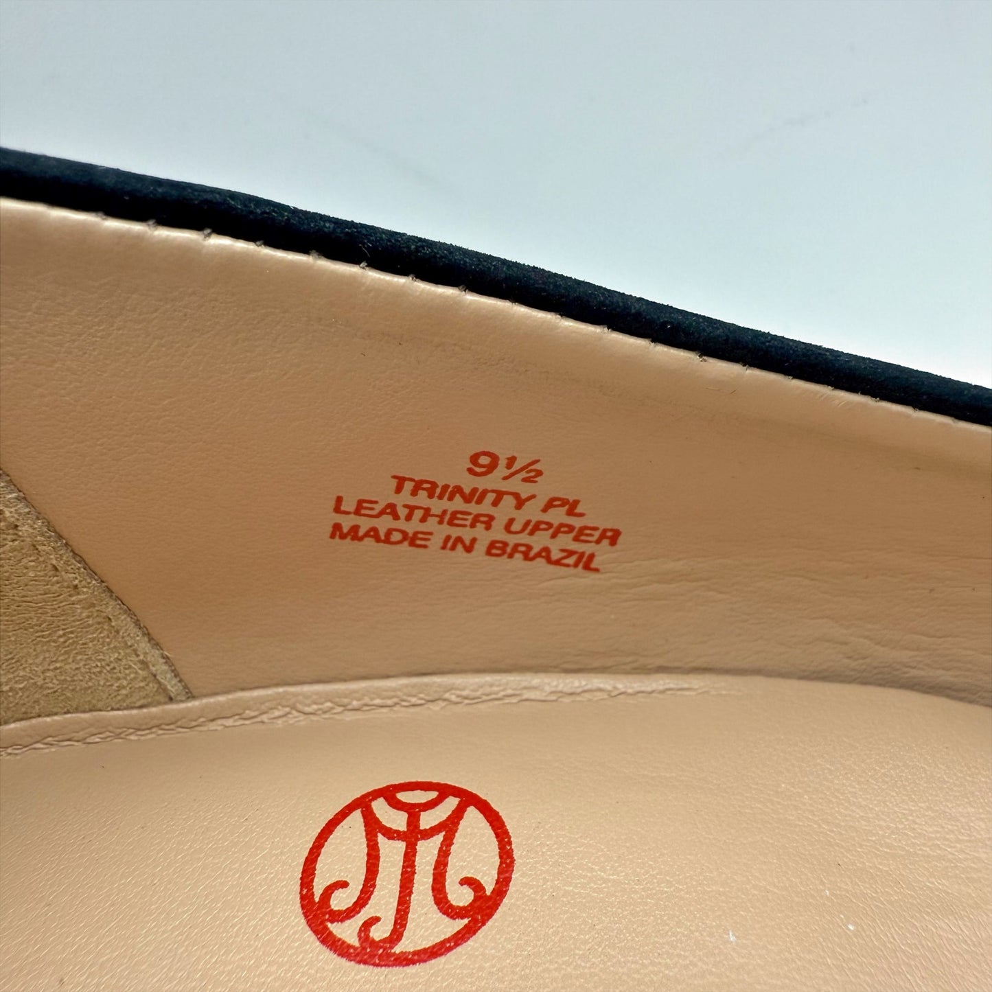 Marc Joseph Womens Trinity PL Pump US 9.5 EU 40.5 Navy Blue Suede NIB