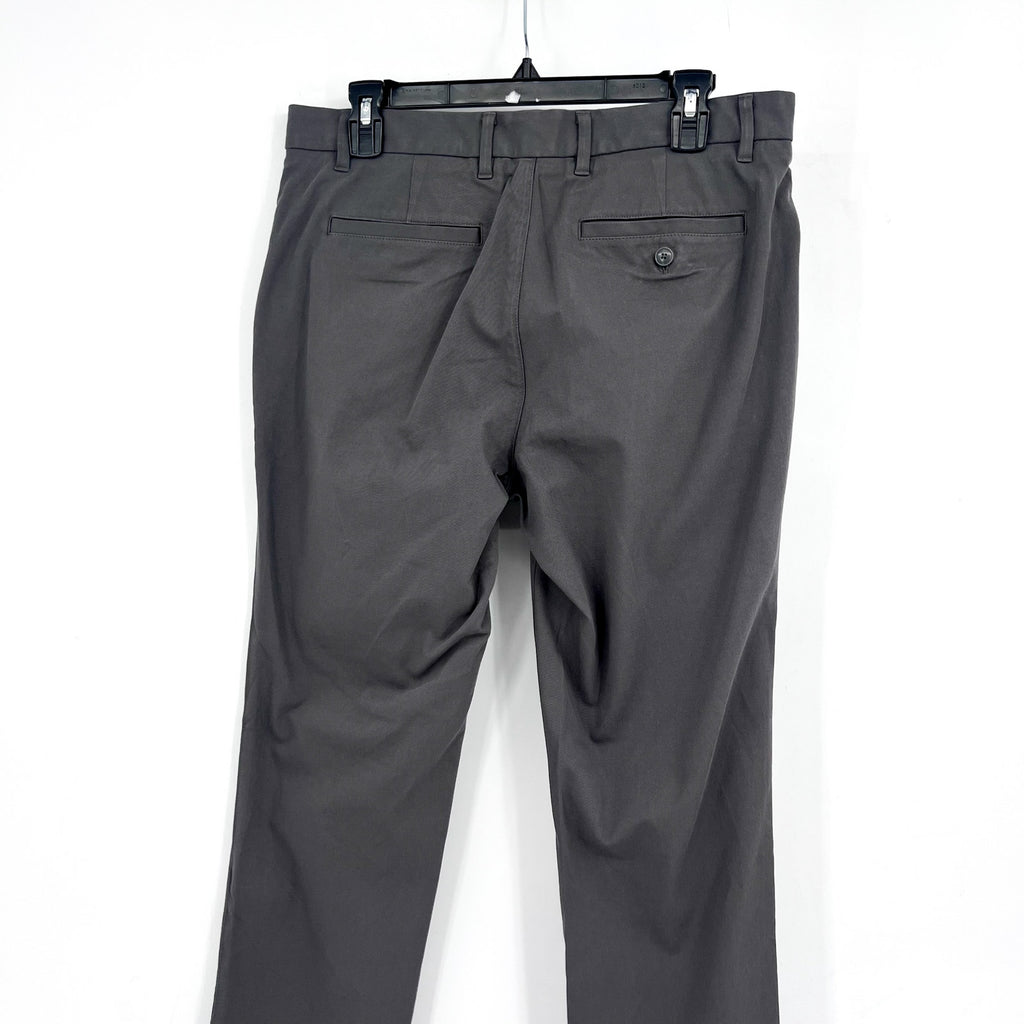 EVERLANE Uniform Men's The Performance Chino 32x34 Slate Grey Slim Fit Pants NWT