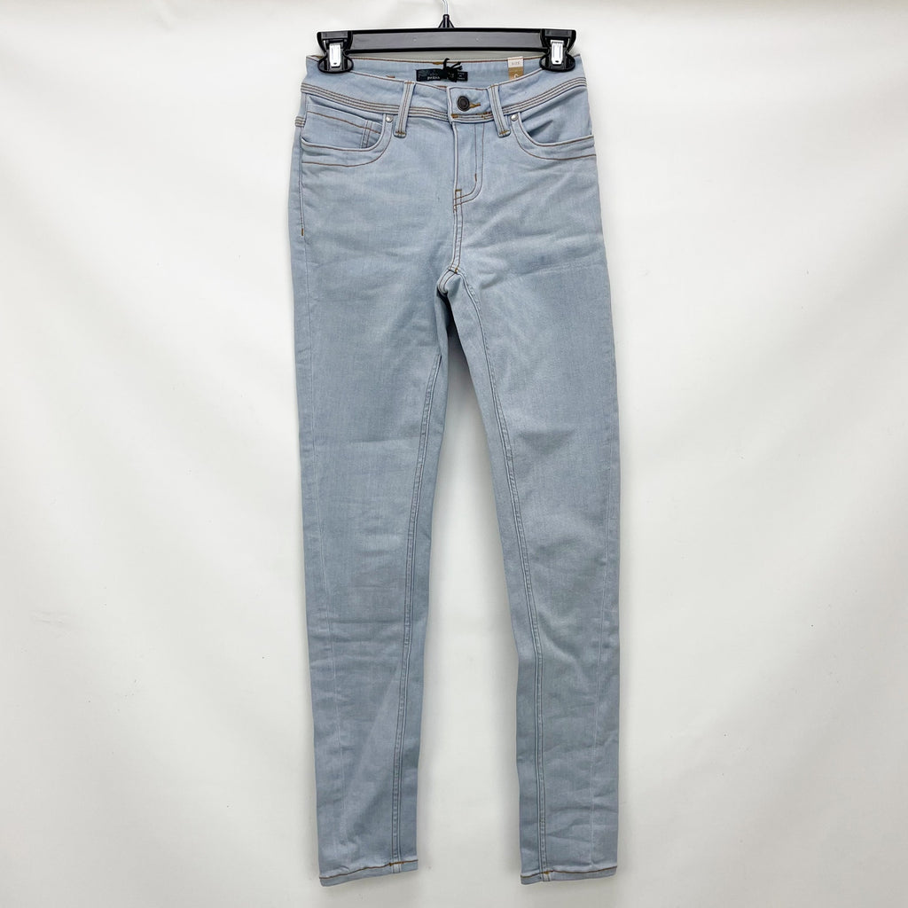 prAna Women's Soma Jeans 29x31 US 8 Light Washed Blue Skinny Stretch Denim NWT