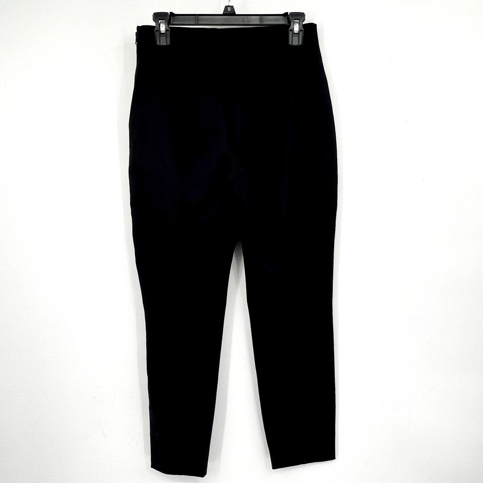 EVERLANE Women's The Curvy Side-Zip Work Pant Sz 6 Stretch Cotton Black NWT