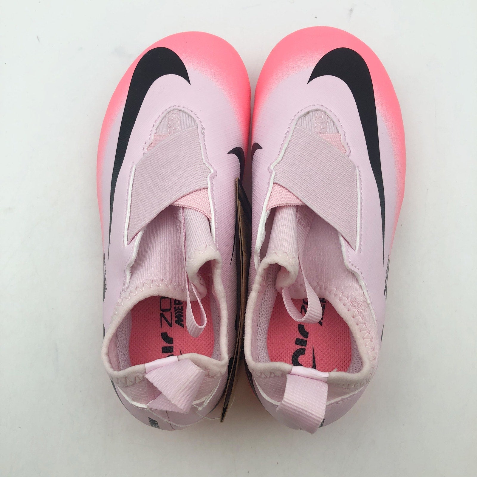 Nike Kids Mercurial Vapor 15 Academy Soccer Cleat 1 Youth Pink Black DJ5617 NWOB