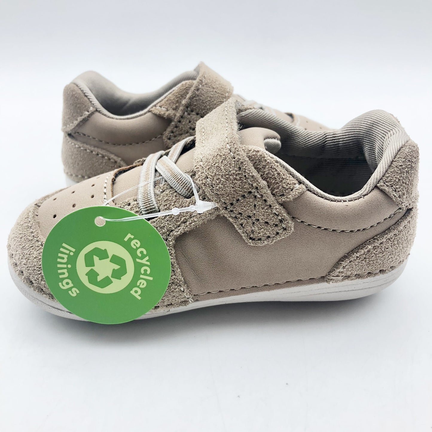 Stride Rite Boys SM Waverly Walnut  Size 3 Wide Toddler Shoes Brown NIB