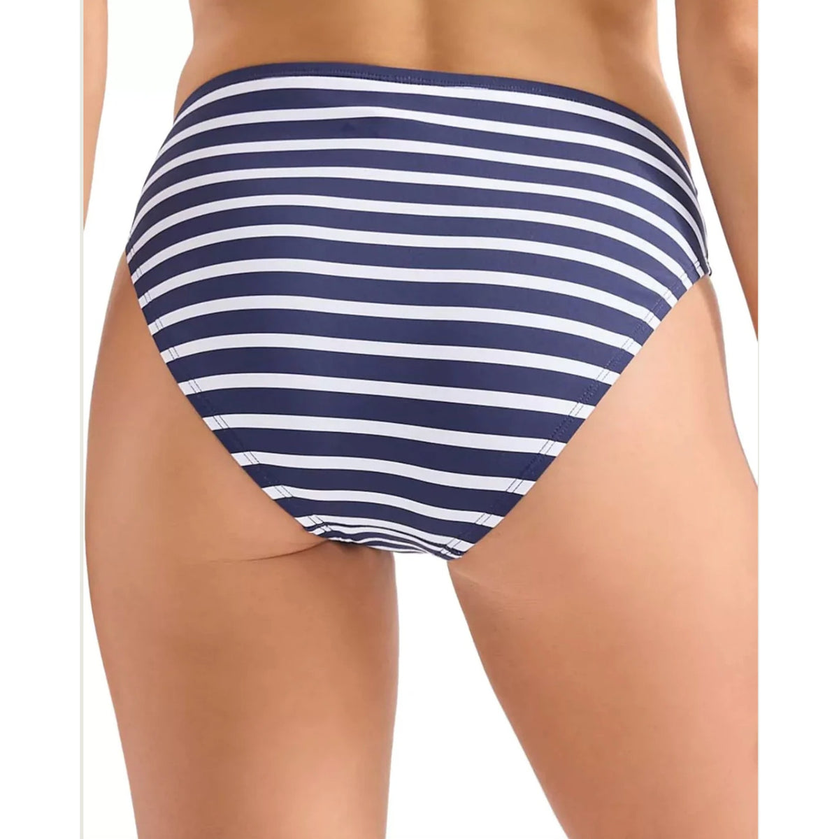 TOMMY BAHAMA Women's Coastline Stripe Hipster Bikini Bottom Small Blue White NWT